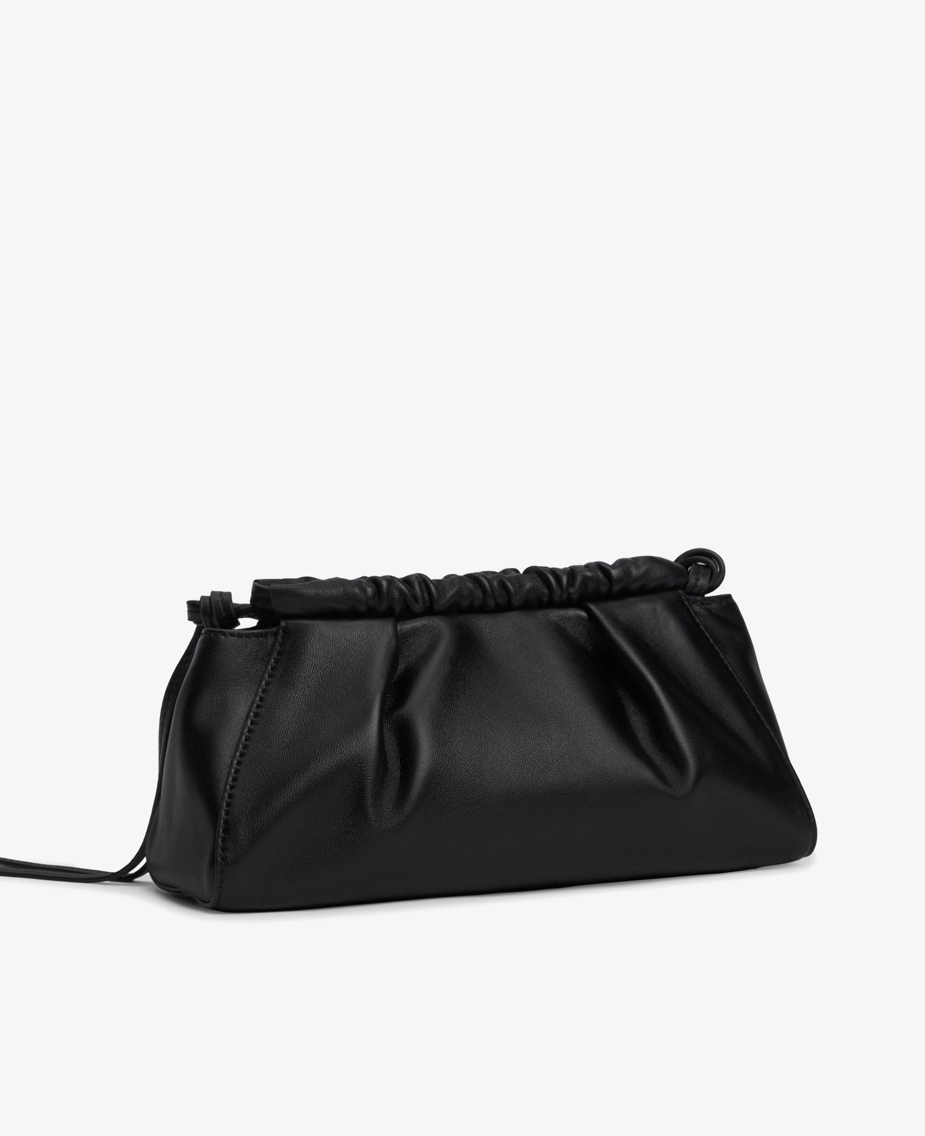 Tommy Hilfiger Soft Leather Mini Crossover Kadın Siyah El Çantası
