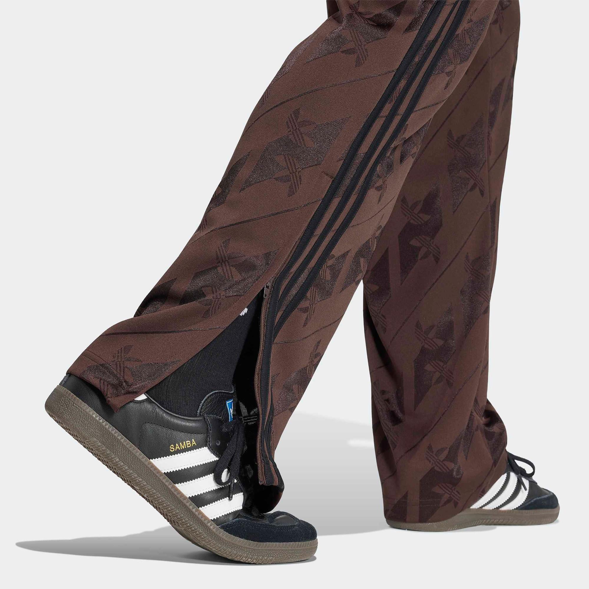 adidas Monogram Firebird Erkek Kahverengi Eşofman Altı