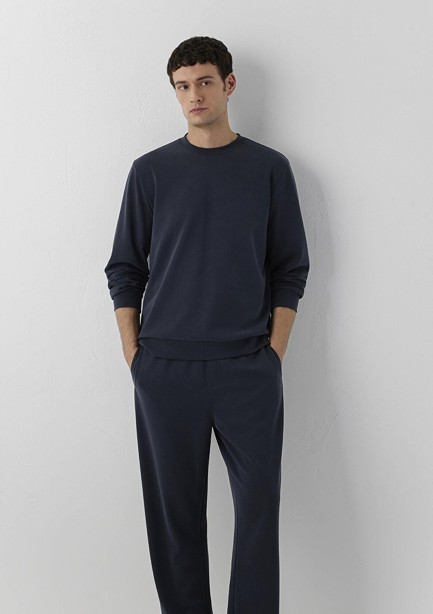 Mavi (Tencel™) Modal Karışımlı Siyah Sweatshirt 0S10478-900