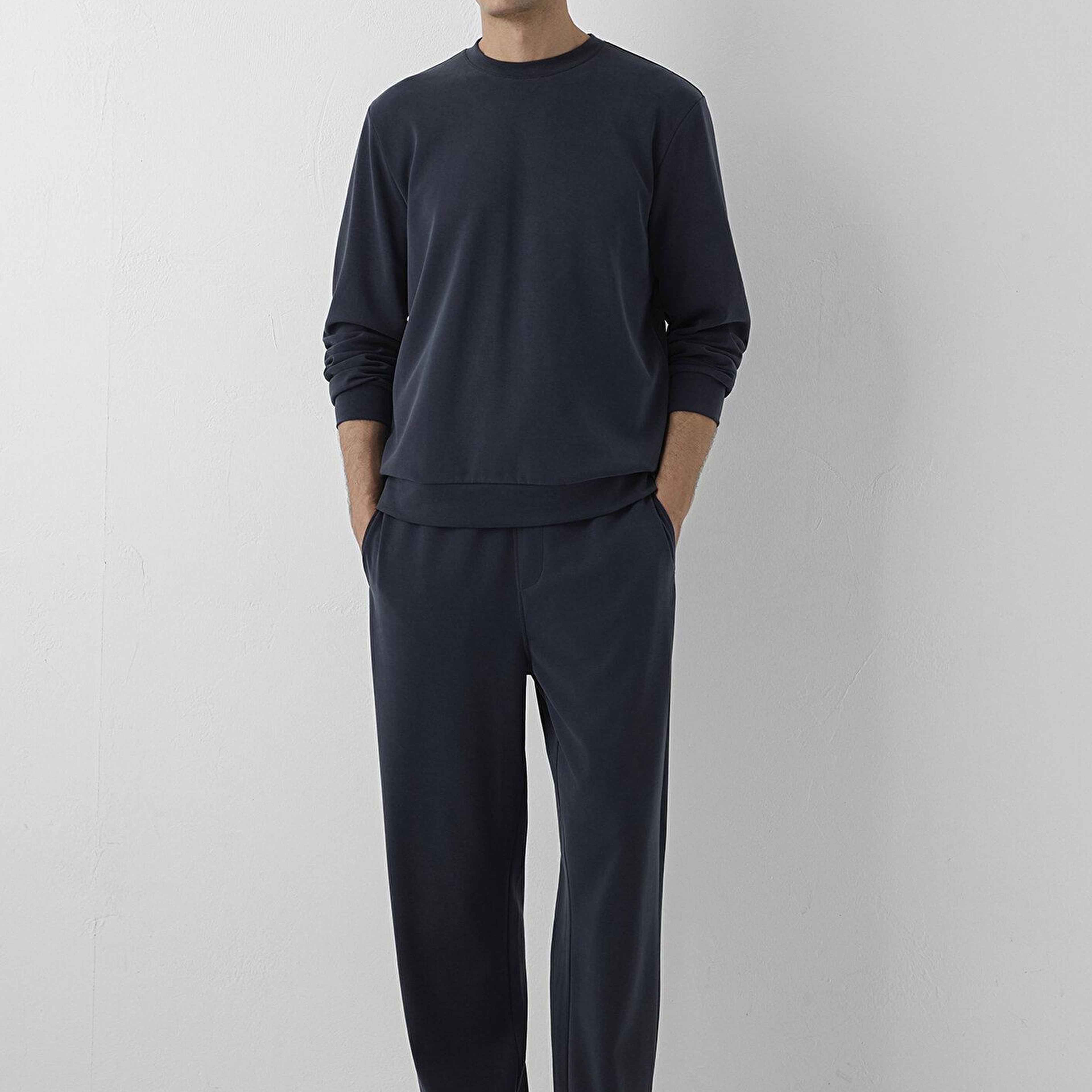 Mavi (Tencel™) Modal Karışımlı Siyah Eşofman Altı 0010524-900