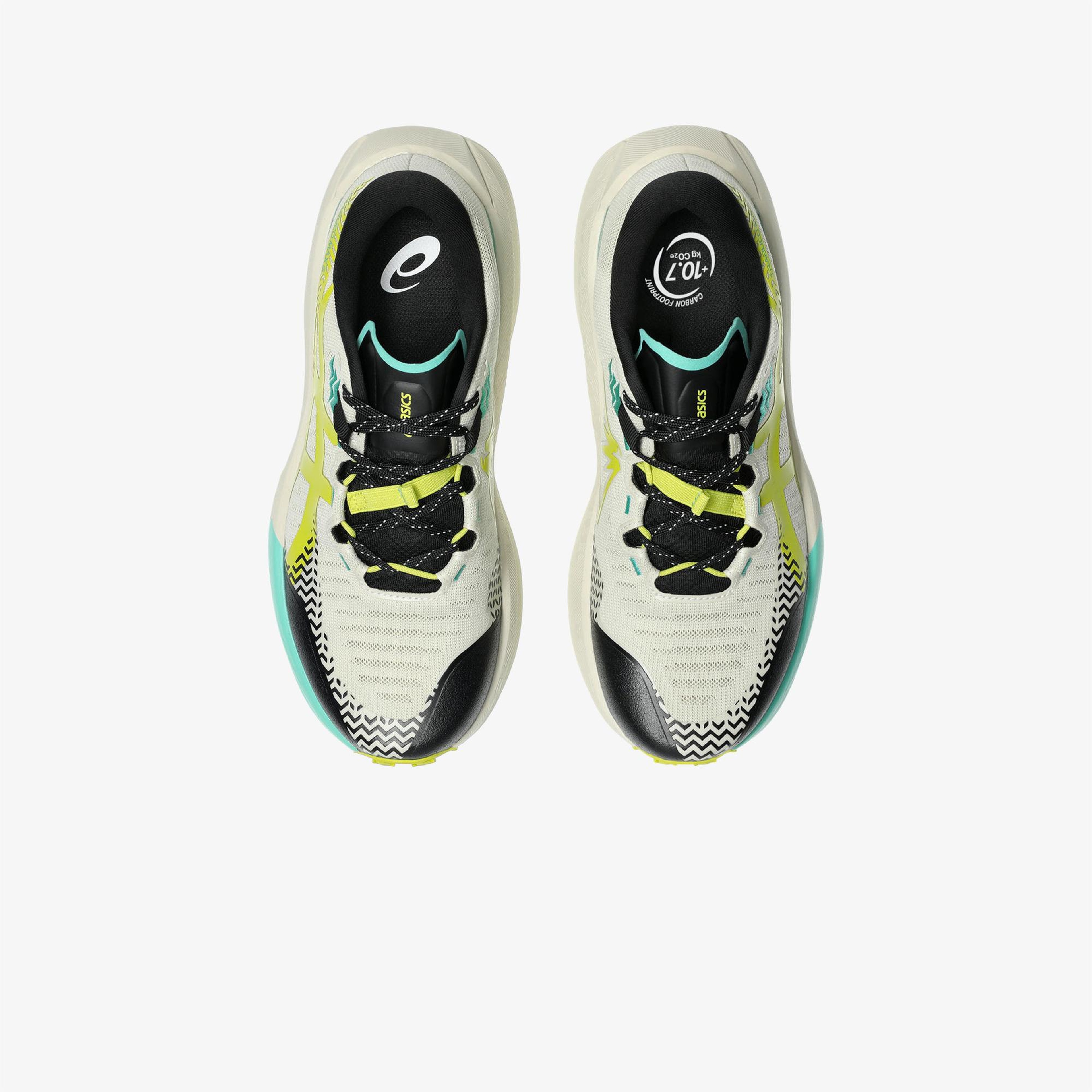 Asics Trabuco Max 5 Erkek Krem Koşu Ayakkabısı