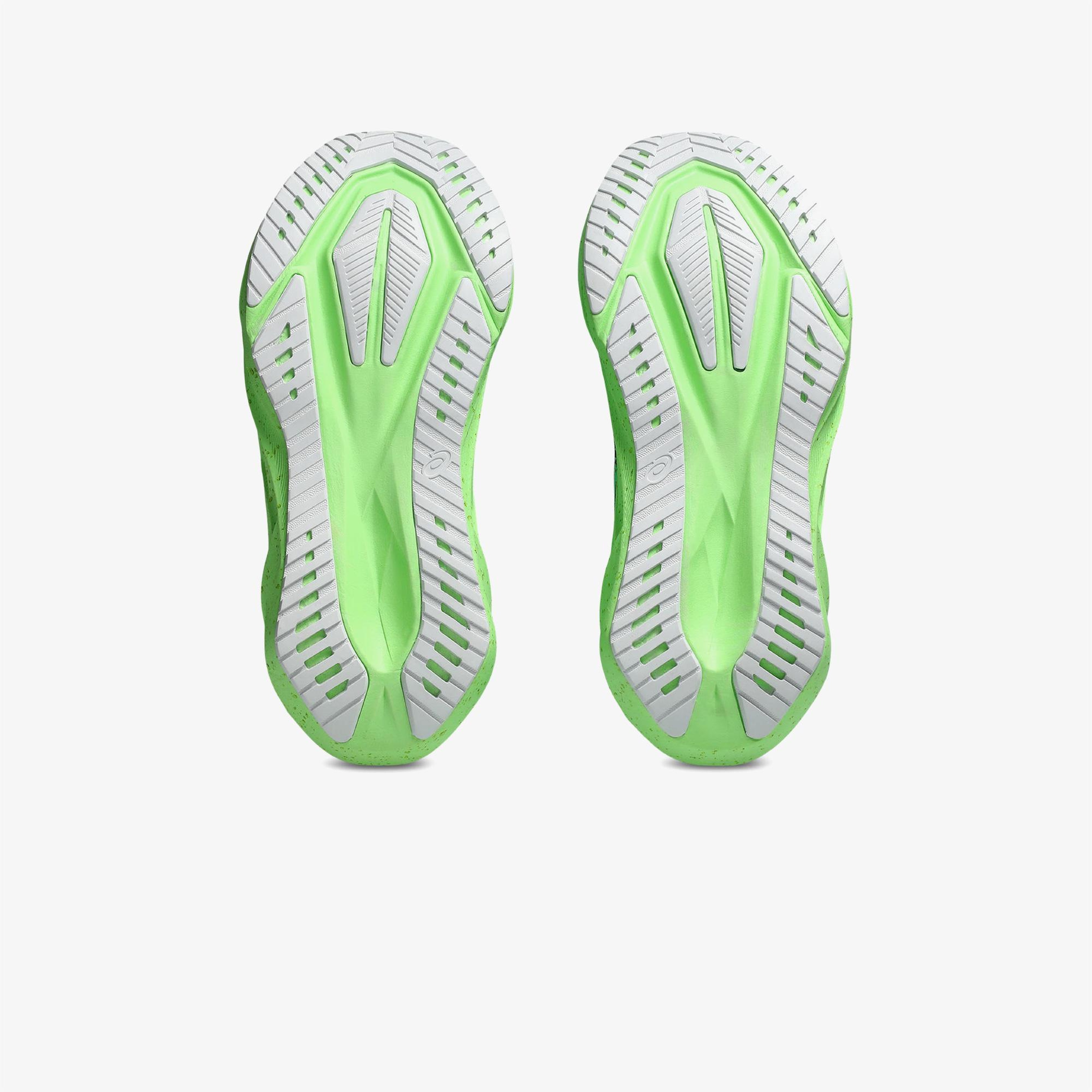 Asics Novablast 5 Kadın Yeşil Koşu Ayakkabısı