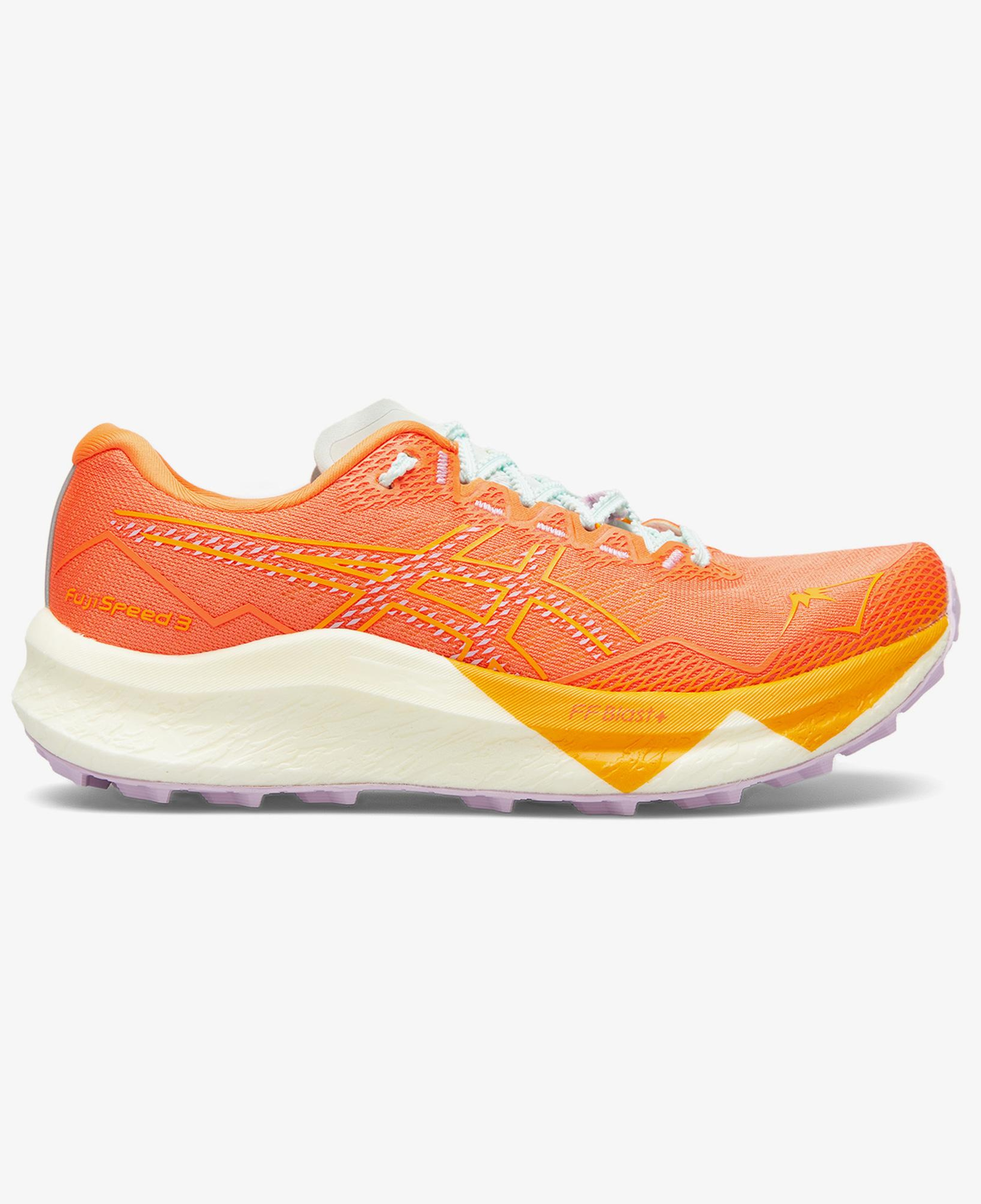 Asics Fuji Speed 3 Kadın Turuncu Trail Koşu Ayakkabısı