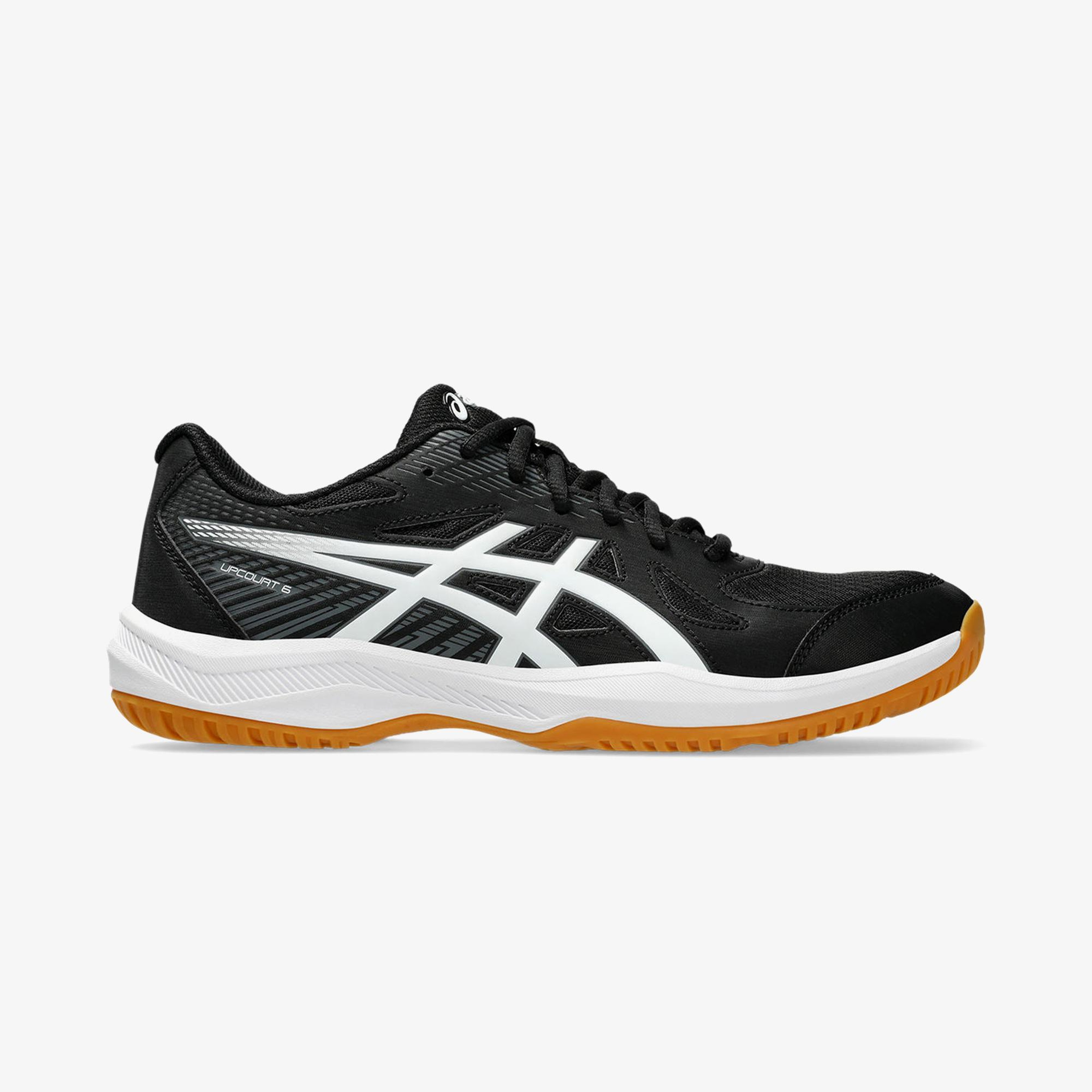 Asics Upcourt 6 Erkek Siyah Voleybol Ayakkabısı