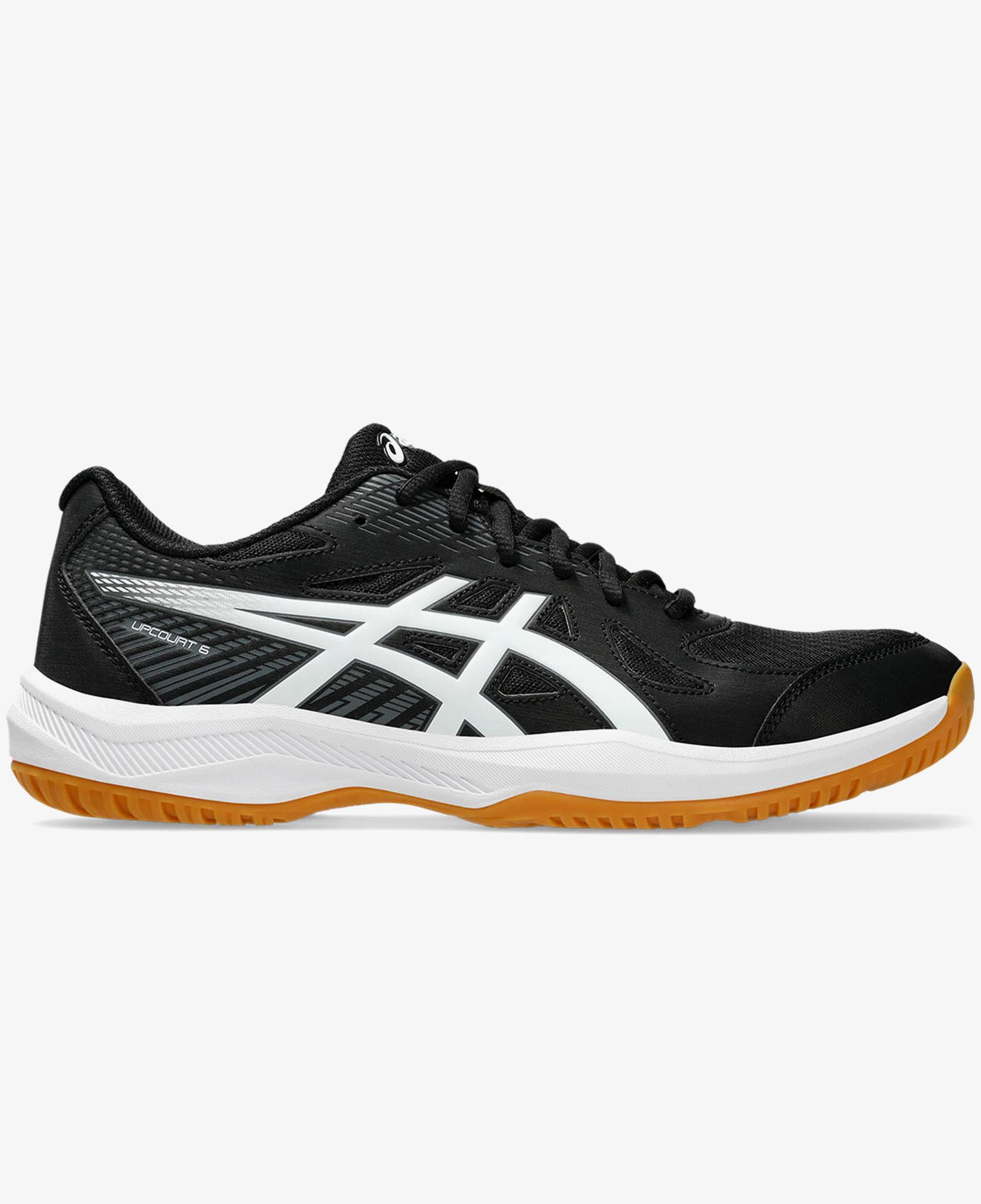 Asics Upcourt 6 Erkek Siyah Voleybol Ayakkabısı