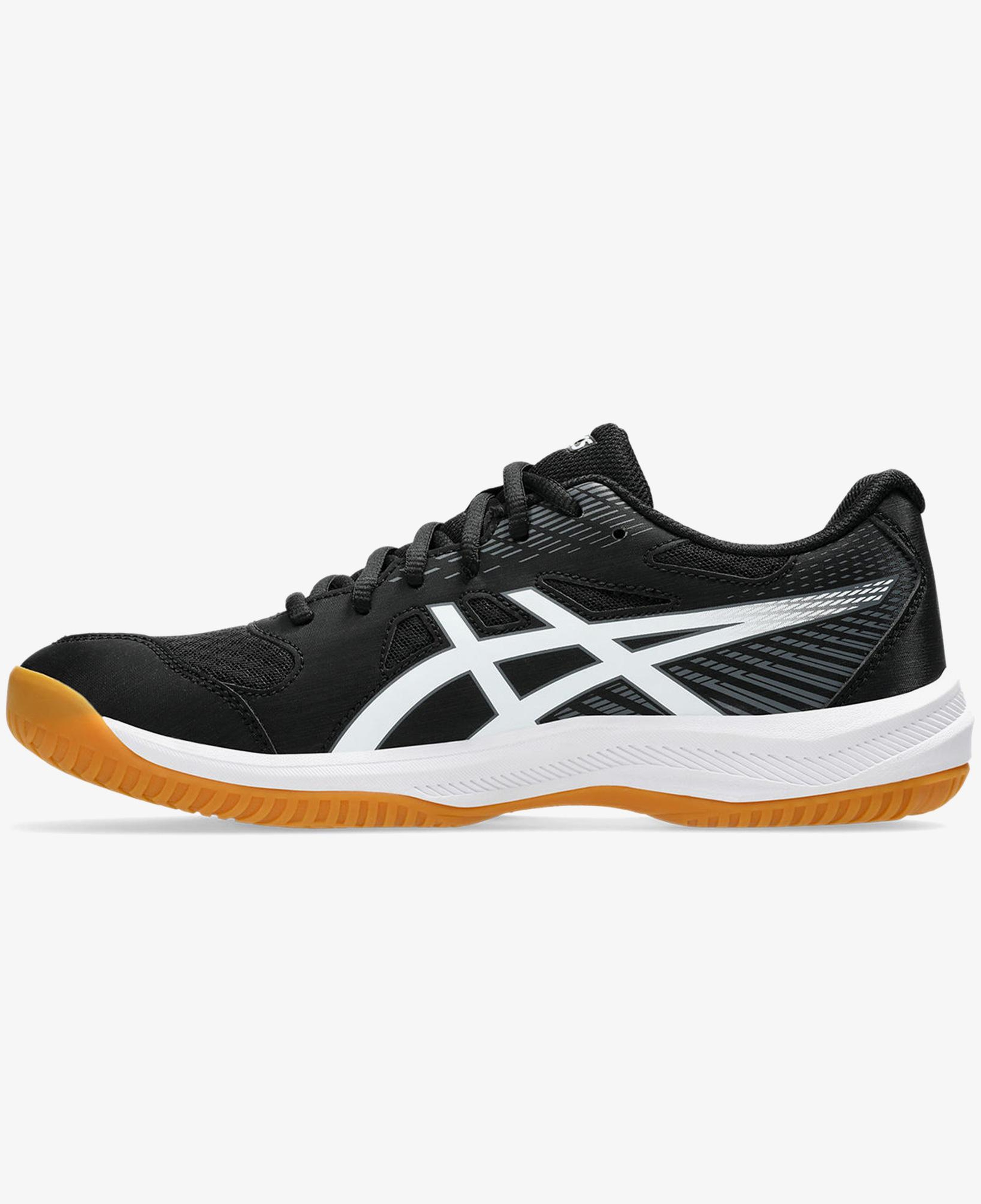 Asics Upcourt 6 Erkek Siyah Voleybol Ayakkabısı