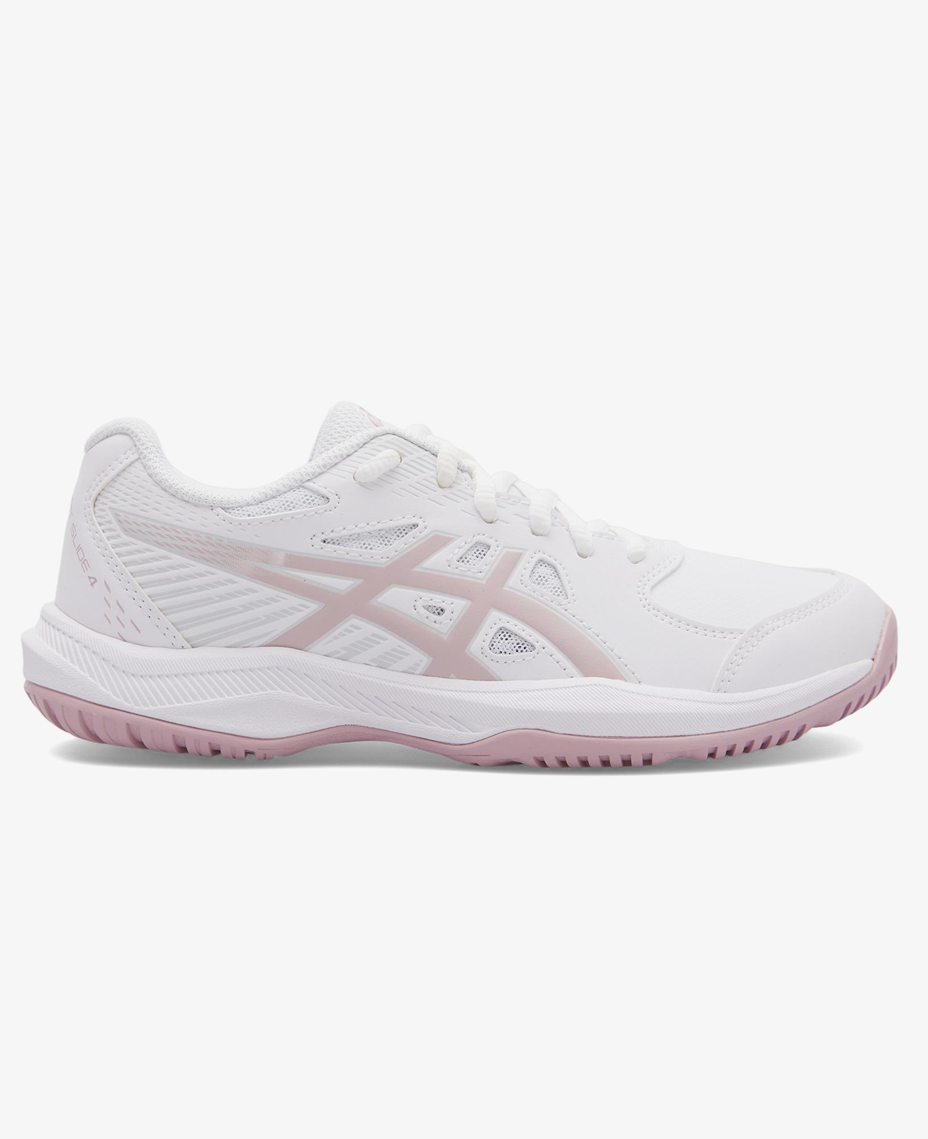 Asics Court Slide 4 Kadın Beyaz Tenis Ayakkabısı