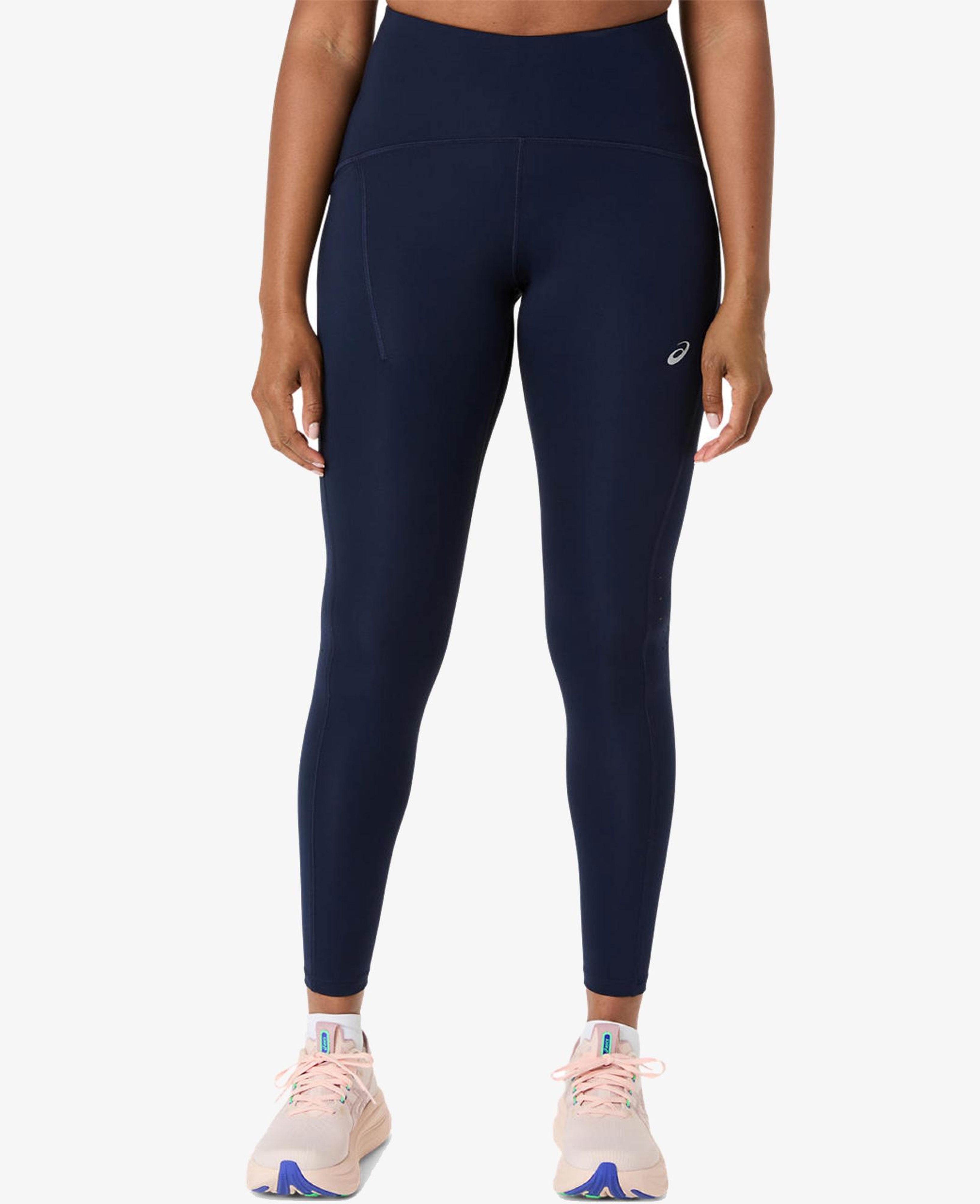 Asics Road High Waist Kadın Siyah Koşu Taytı
