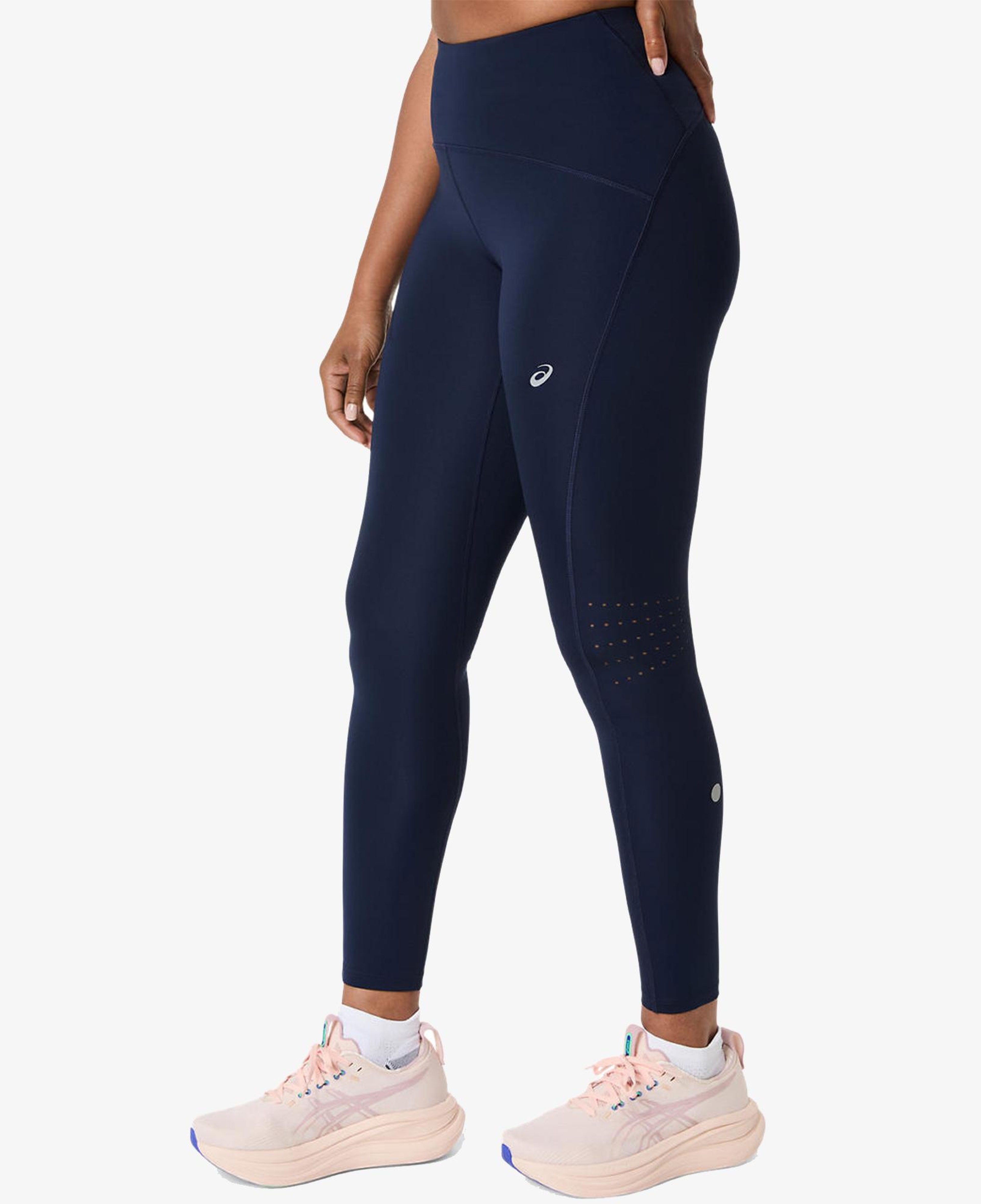 Asics Road High Waist Kadın Siyah Koşu Taytı