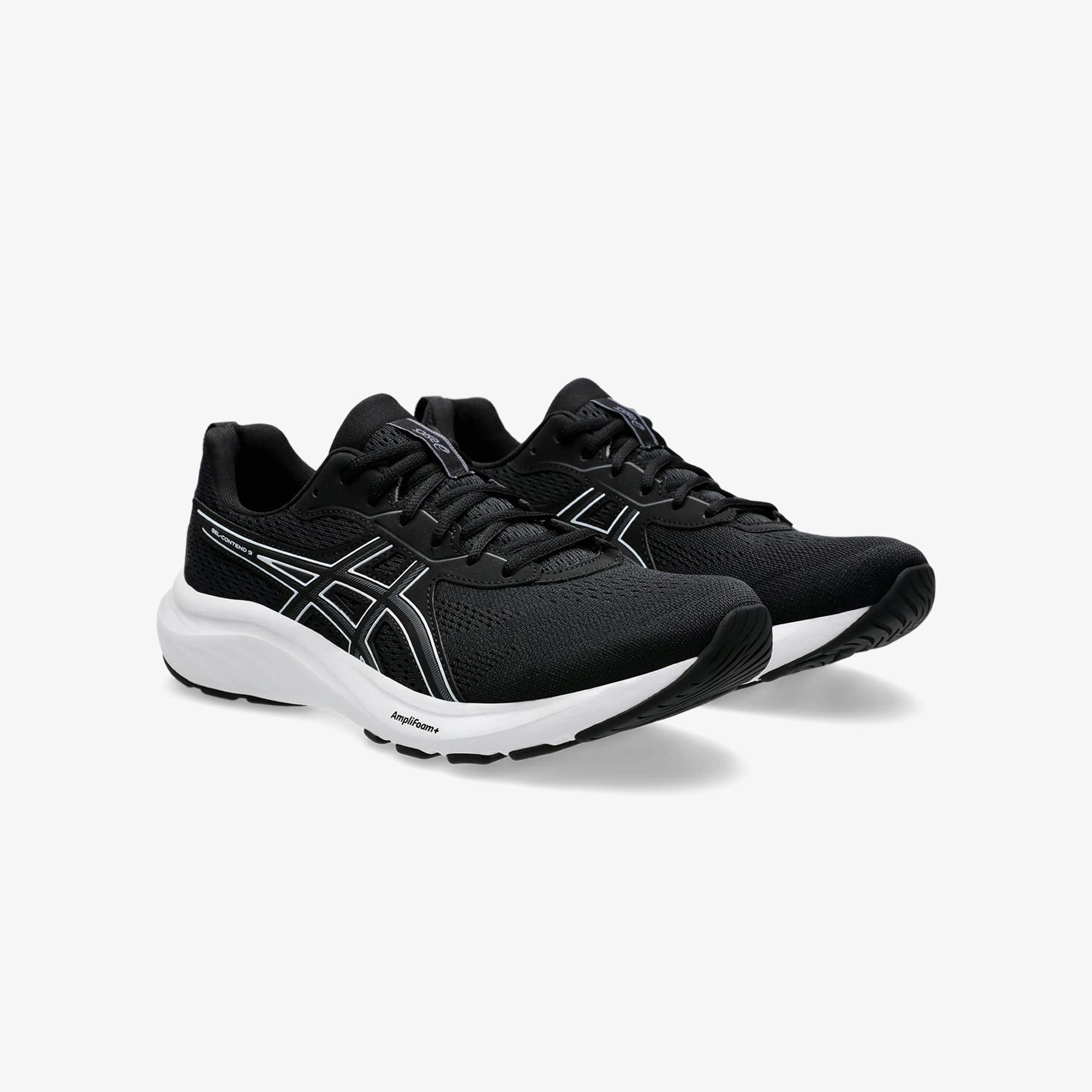 Asics Gel Contend 9 Erkek Siyah Koşu Ayakkabısı