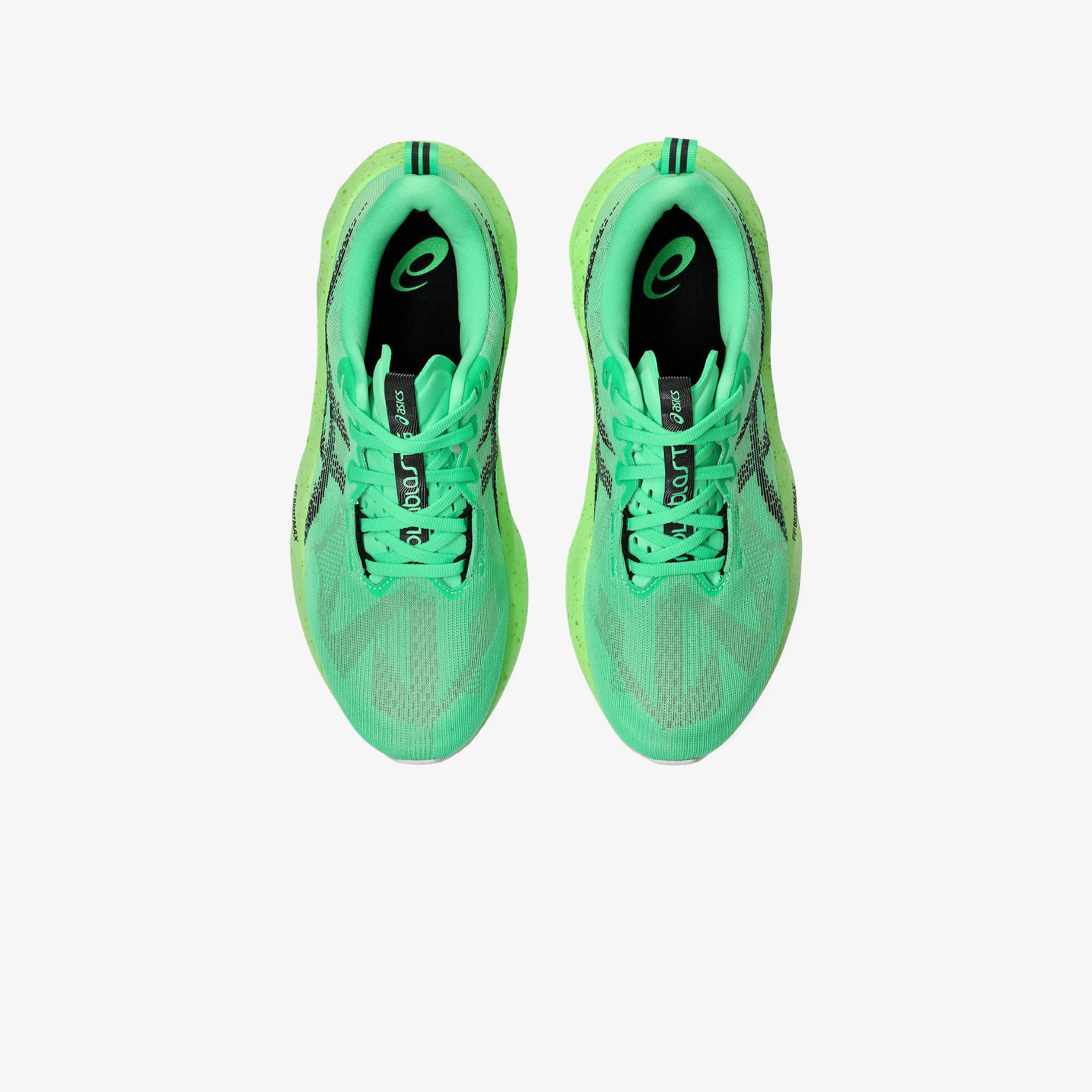 Asics Novablast 5 Erkek Yeşil Koşu Ayakkabısı