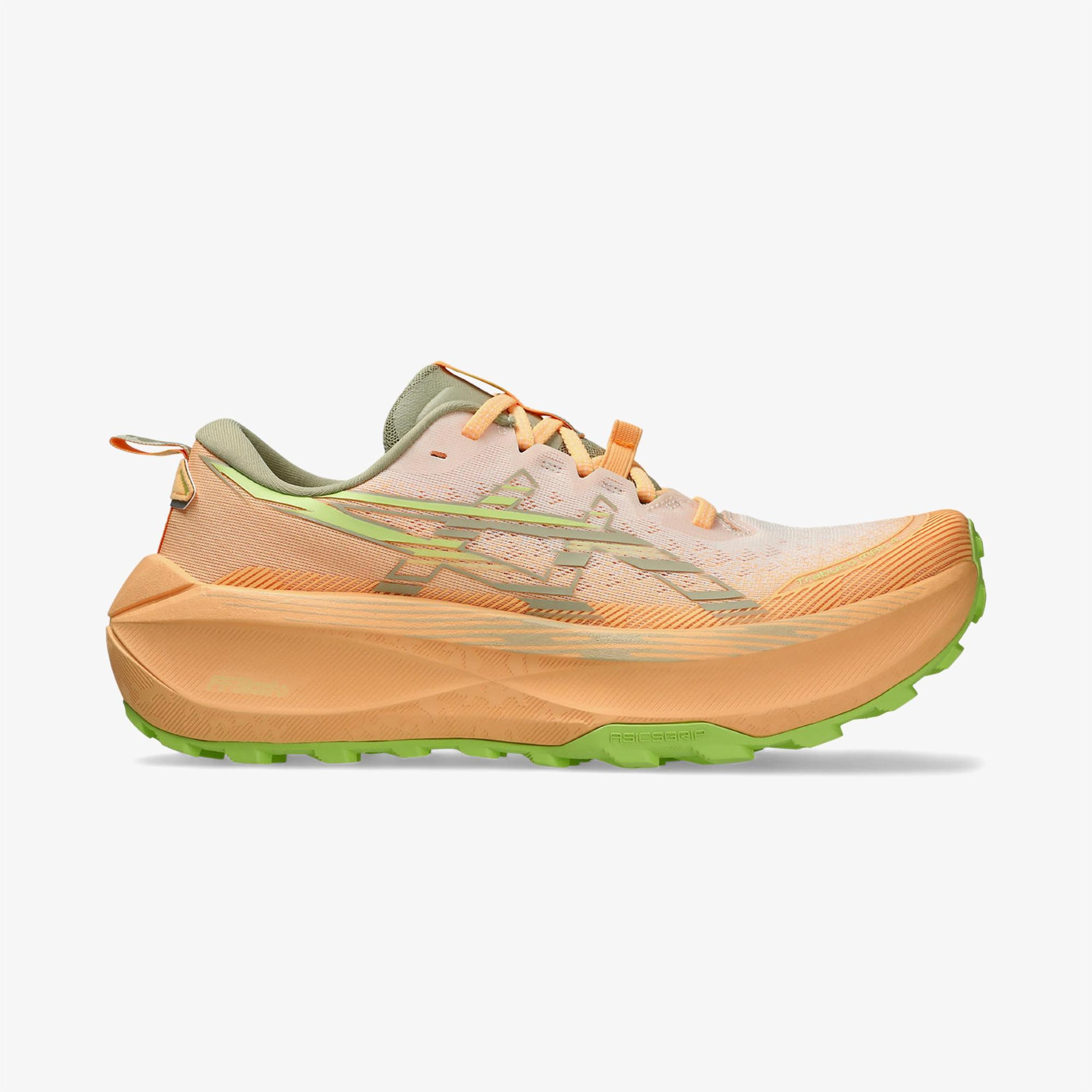 Asics Trabuco Max 4 Erkek Turuncu Koşu Ayakkabısı