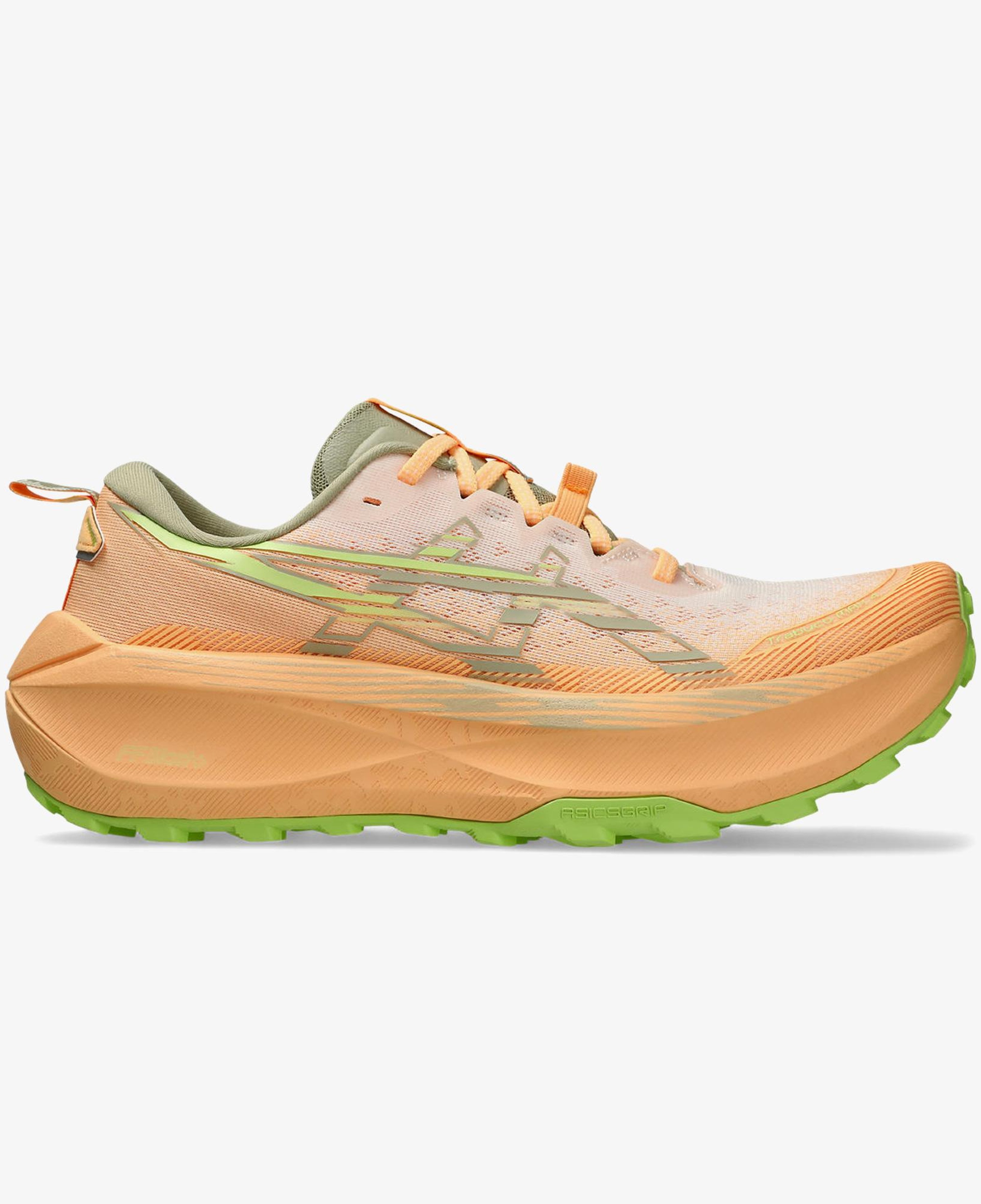 Asics Trabuco Max 4 Erkek Turuncu Koşu Ayakkabısı
