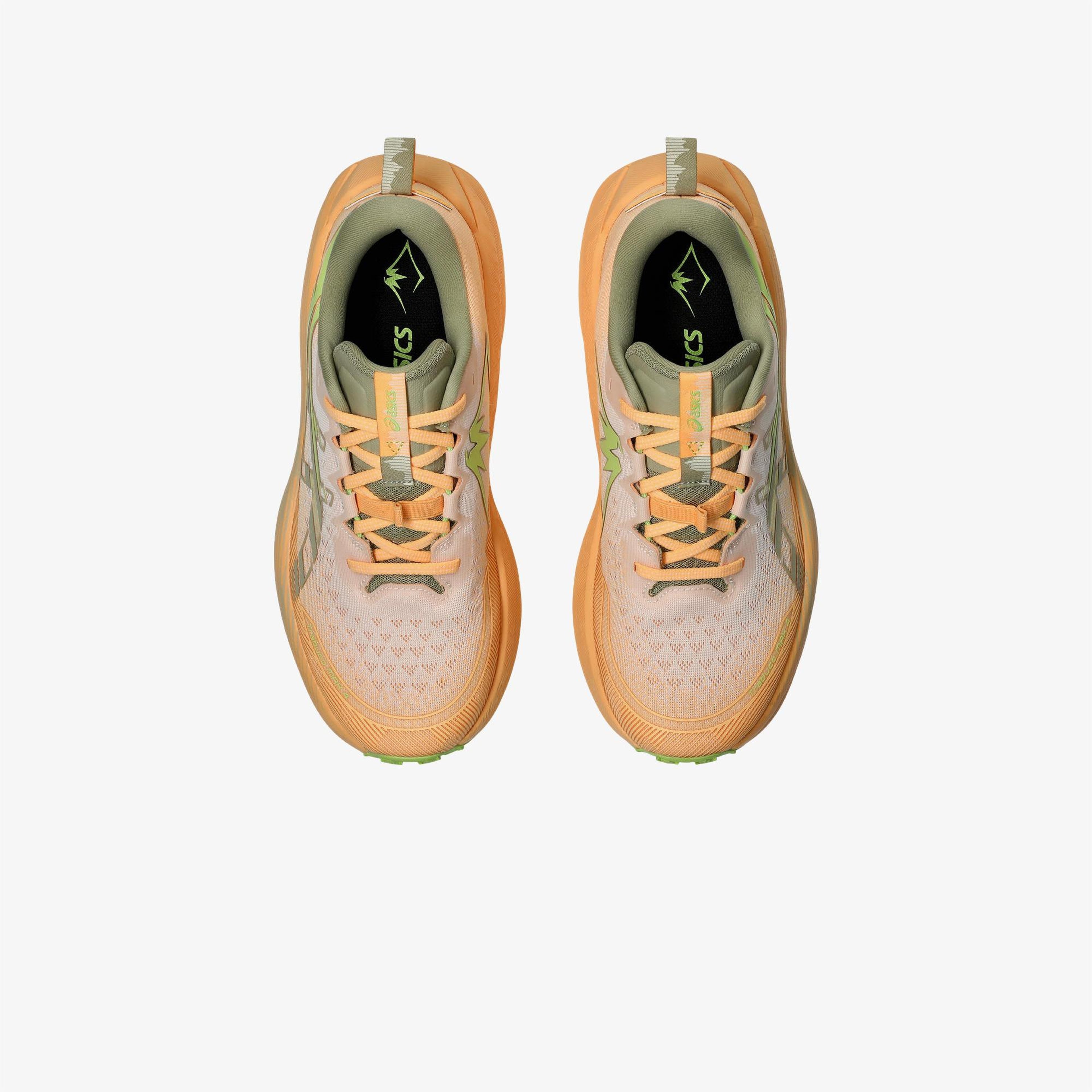 Asics Trabuco Max 4 Erkek Turuncu Koşu Ayakkabısı