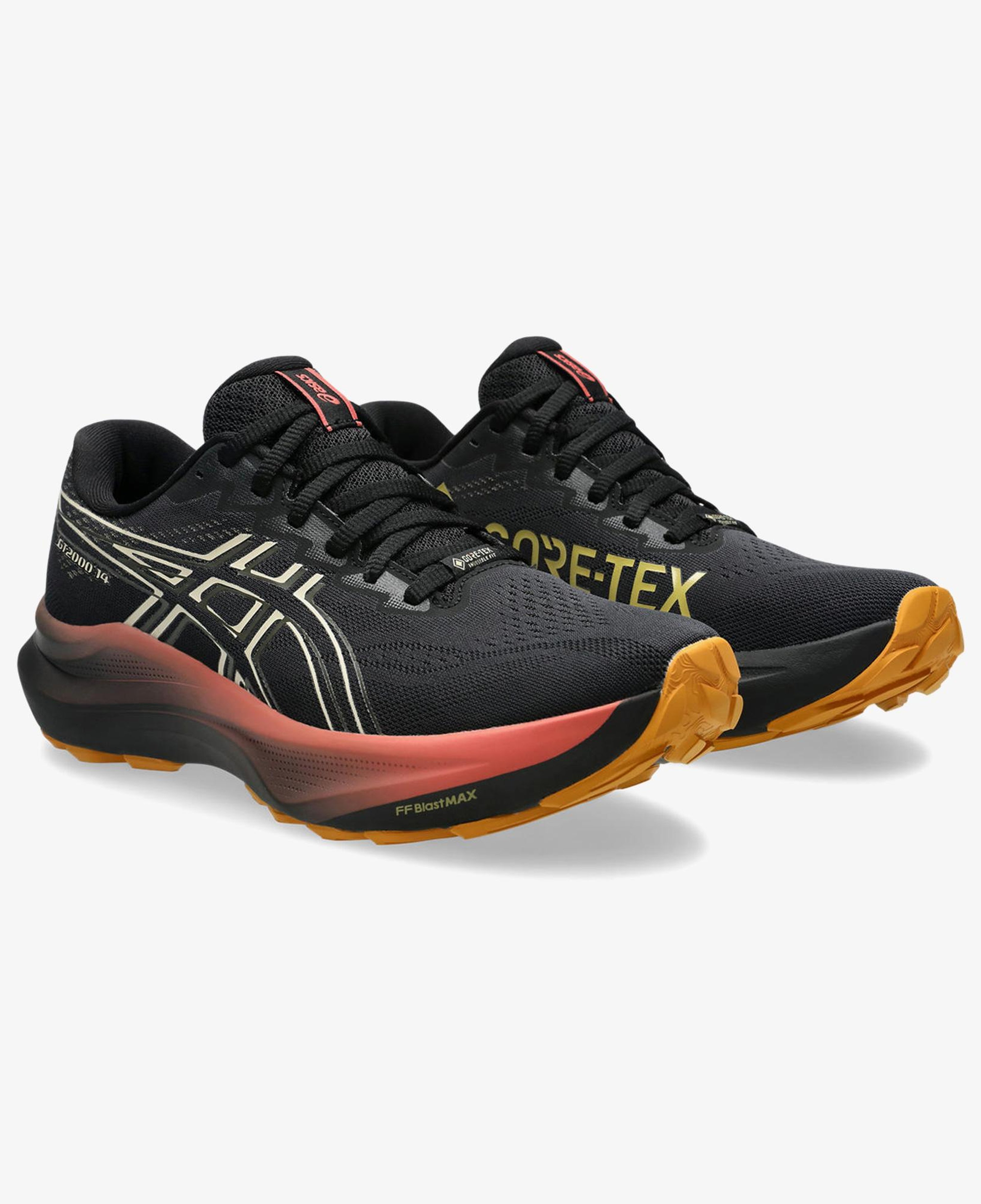 Asics Gt-2000 14 Gore-Tex Kadın Siyah Koşu Ayakkabısı
