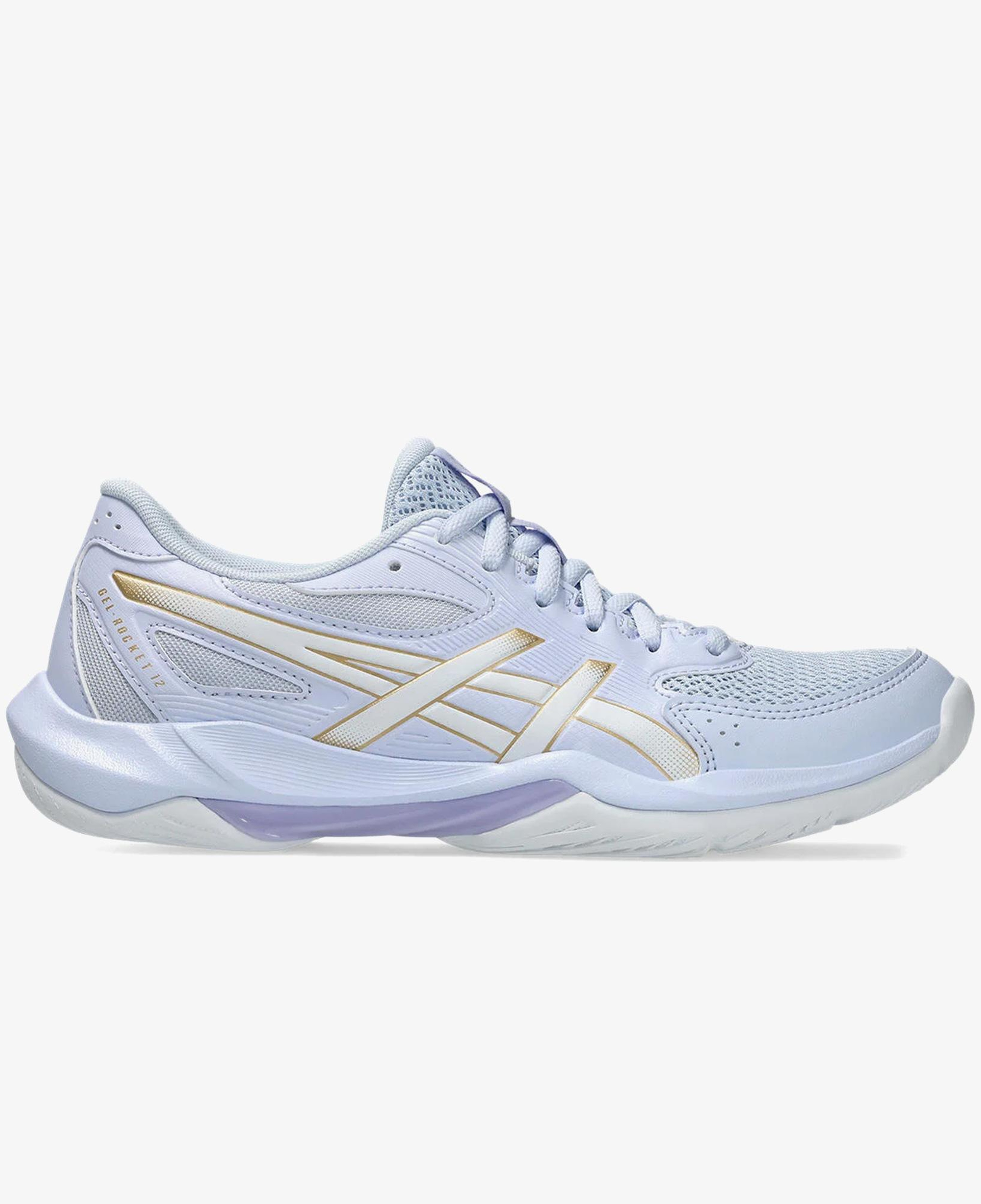 Asics Gel-Rocket 12 Kadın Mavi Voleybol Ayakkabısı