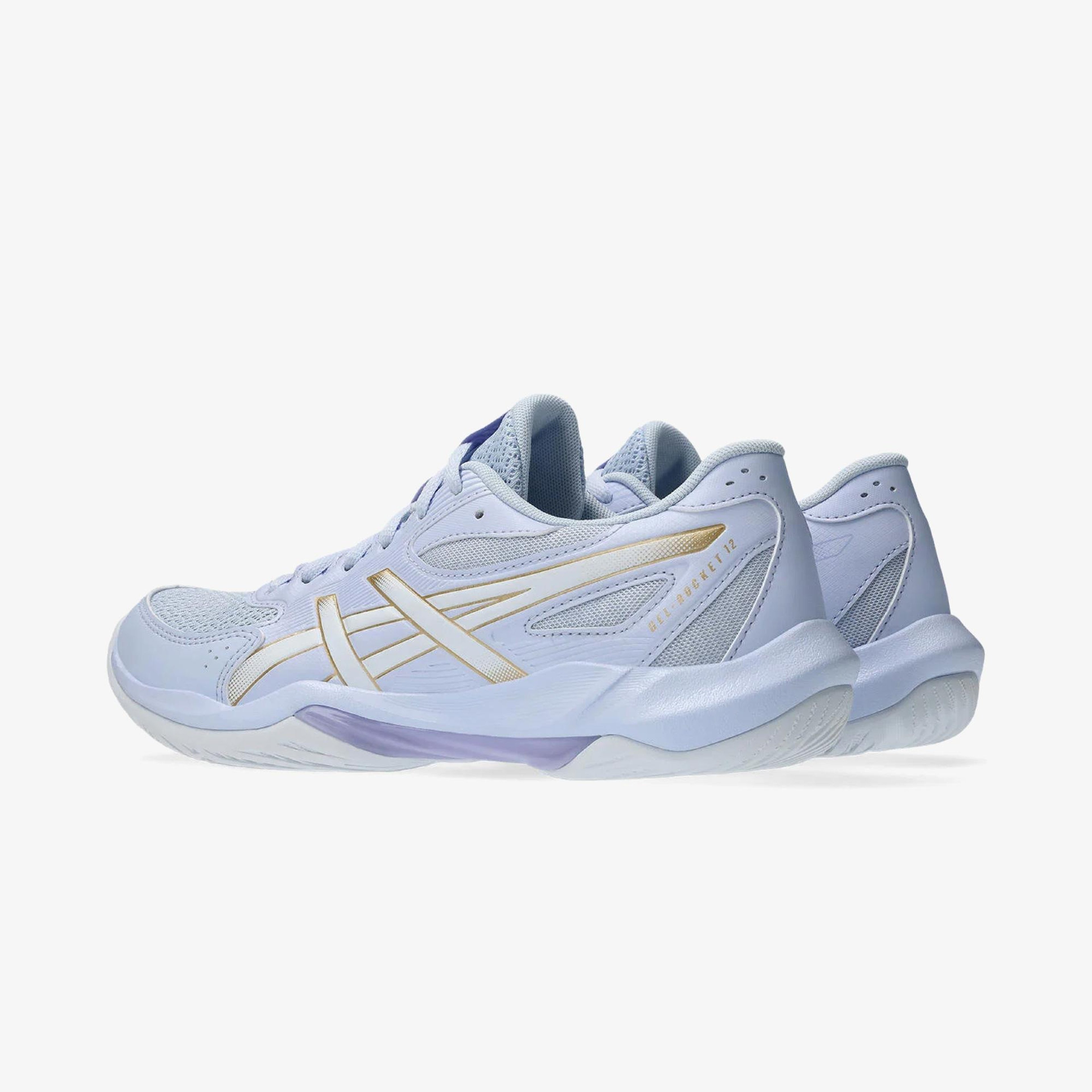 Asics Gel-Rocket 12 Kadın Mavi Voleybol Ayakkabısı