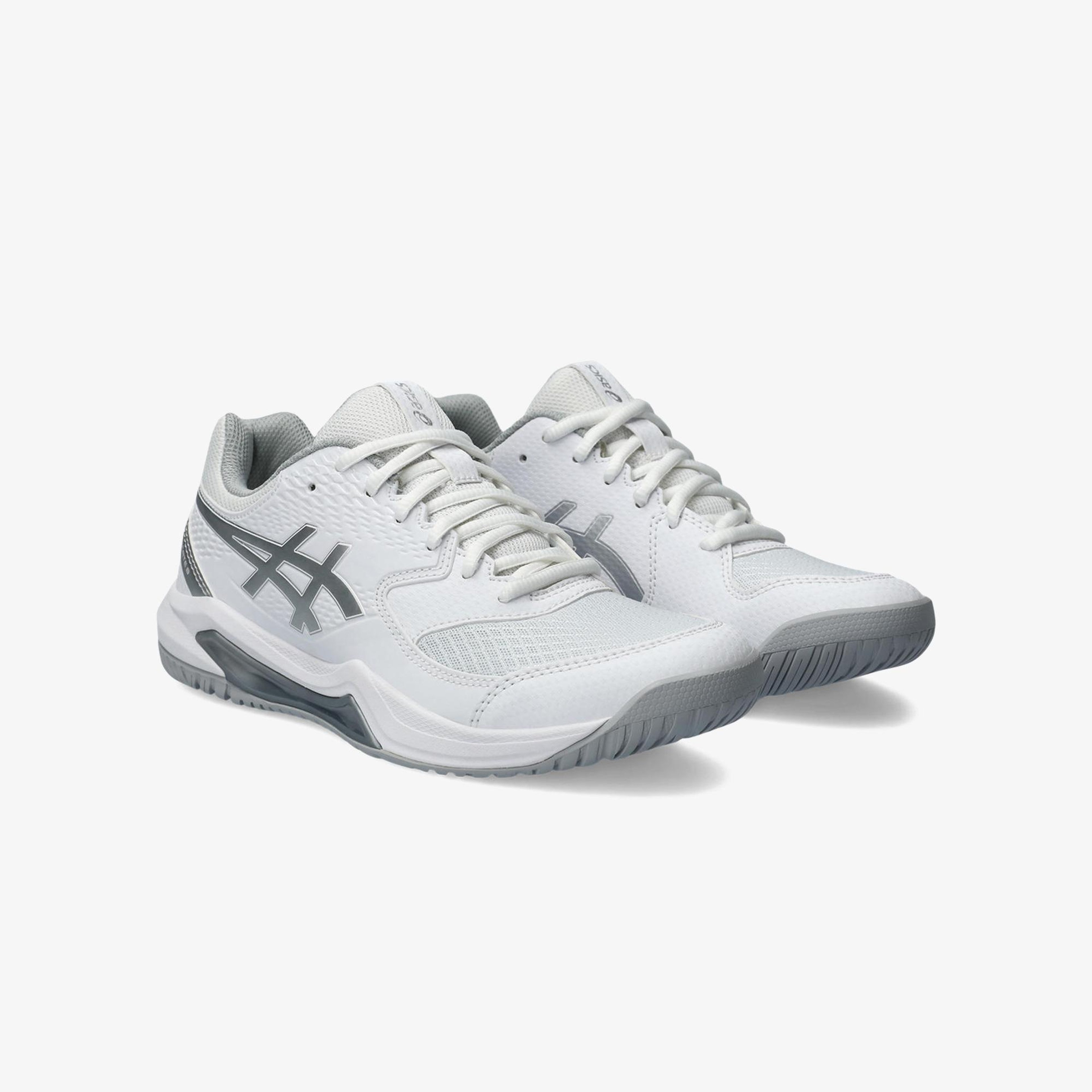 Asics Gel-Dedicate 8 Kadın Beyaz Tenis Ayakkabısı