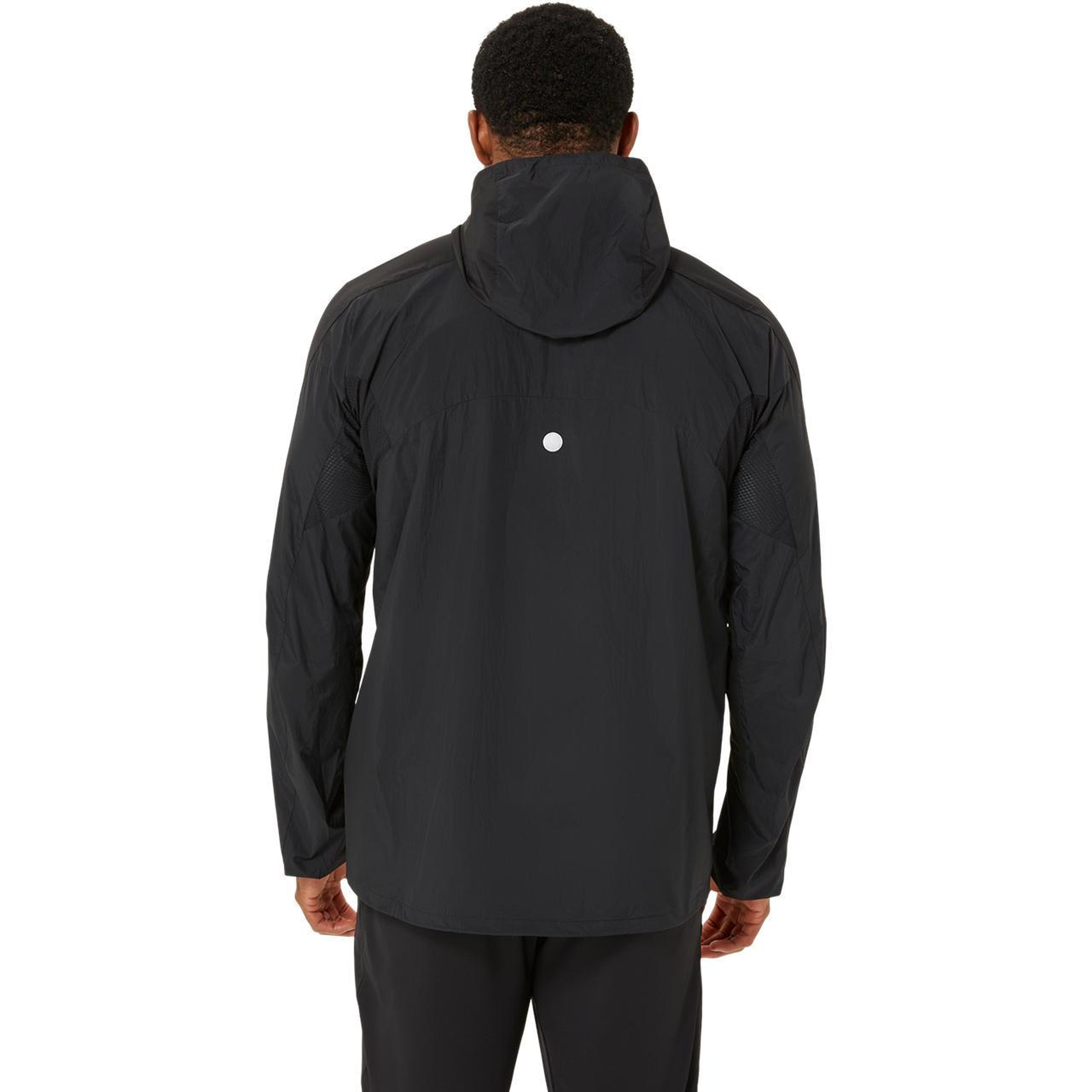Asics Road Packable Erkek Siyah Günlük Ceket