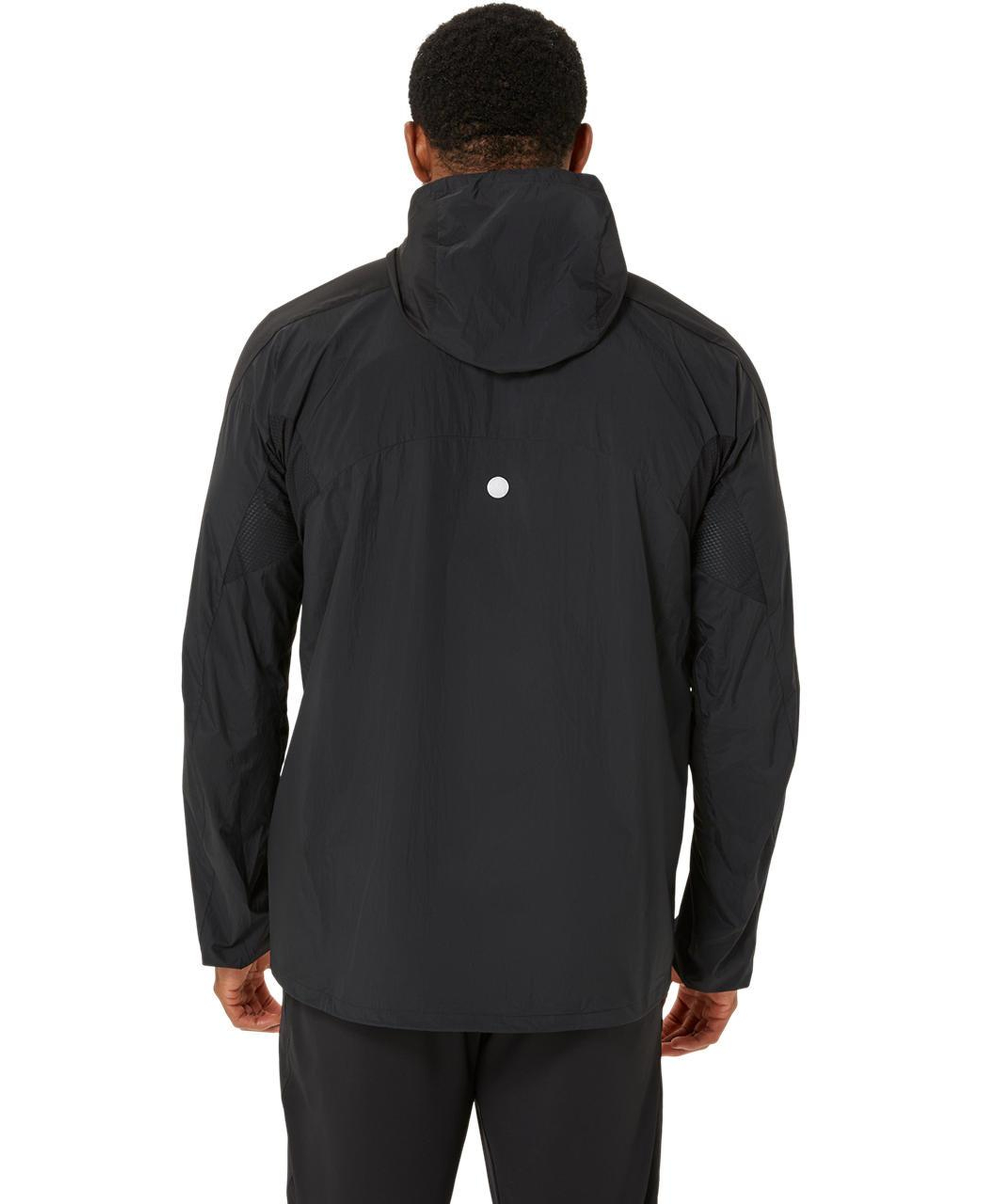 Asics Road Packable Erkek Siyah Günlük Ceket