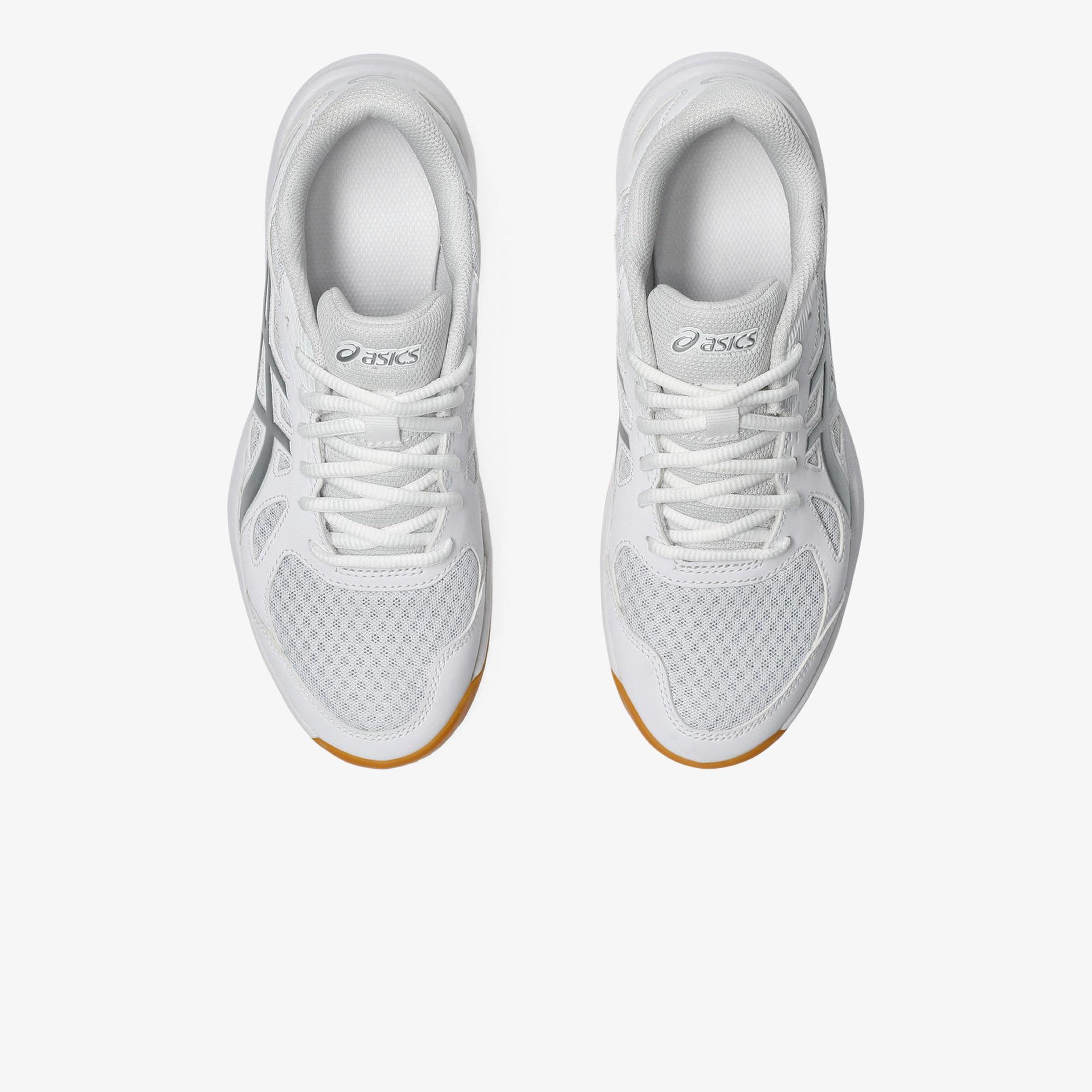 Asics Upcourt 6 Kadın Beyaz Voleybol Ayakkabısı