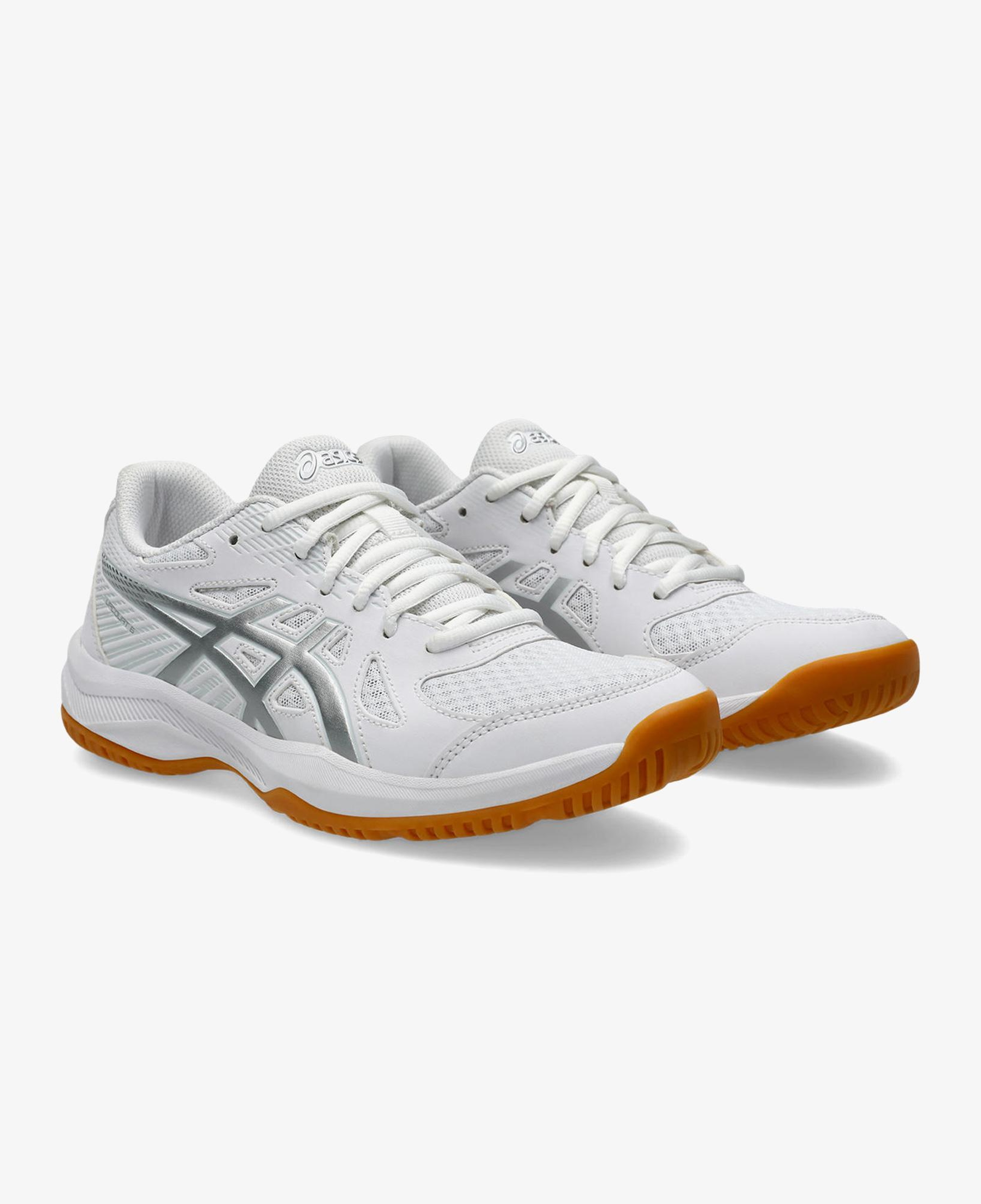 Asics Upcourt 6 Kadın Beyaz Voleybol Ayakkabısı