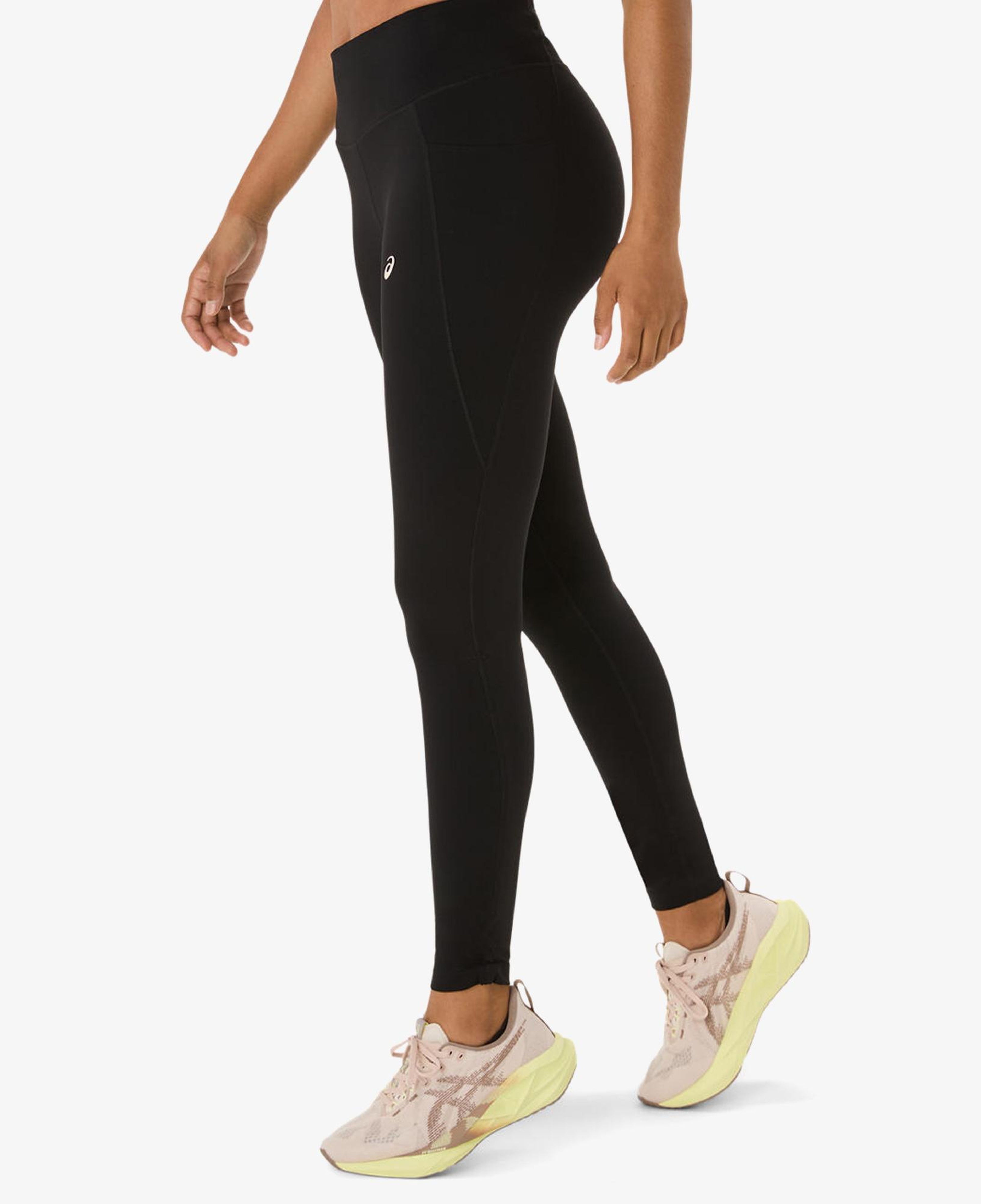 Asics Nagino Run Adjustable Kadın Siyah Koşu Tayt