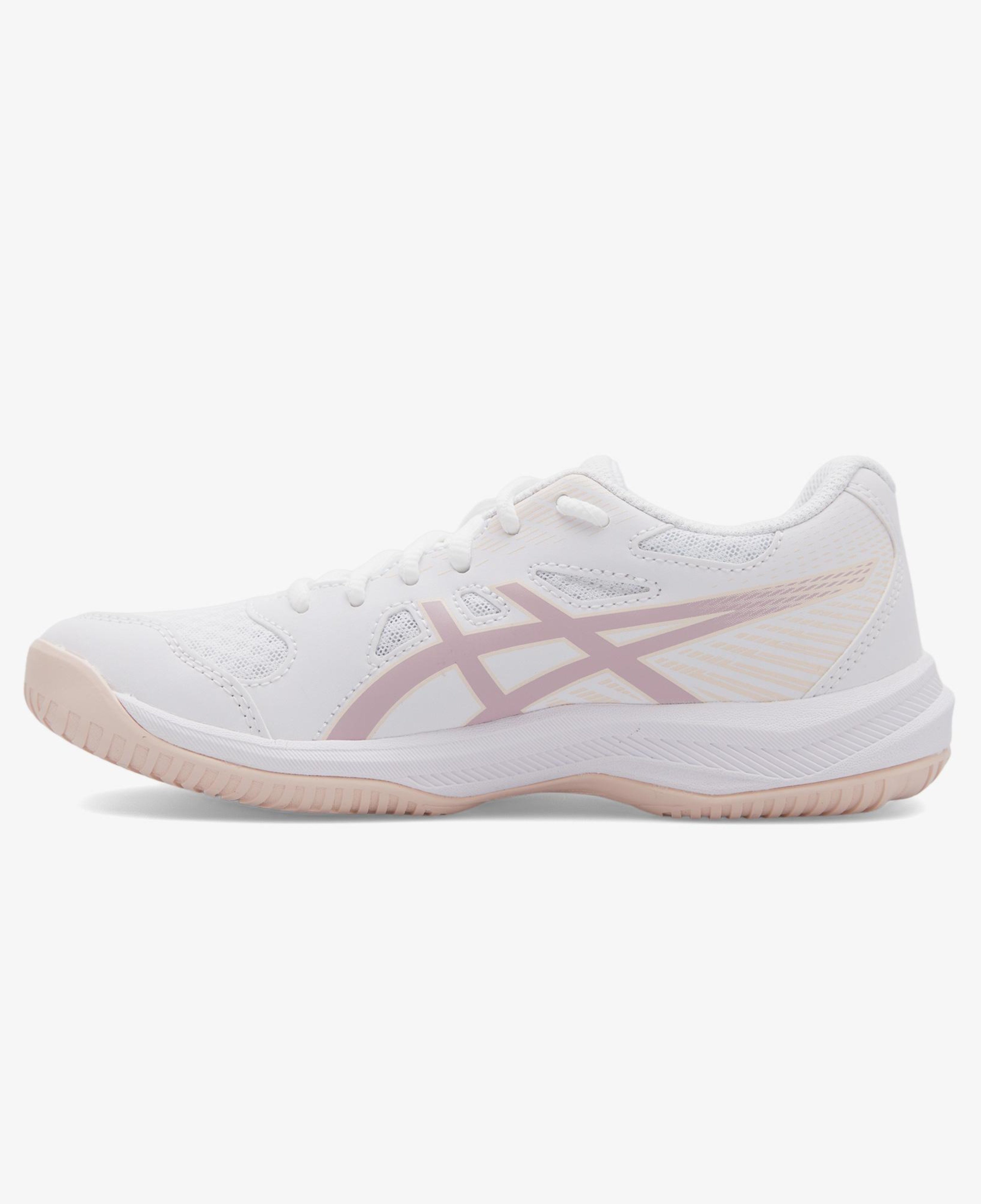 Asics Upcourt 6 Kadın Beyaz Voleybol Ayakkabısı