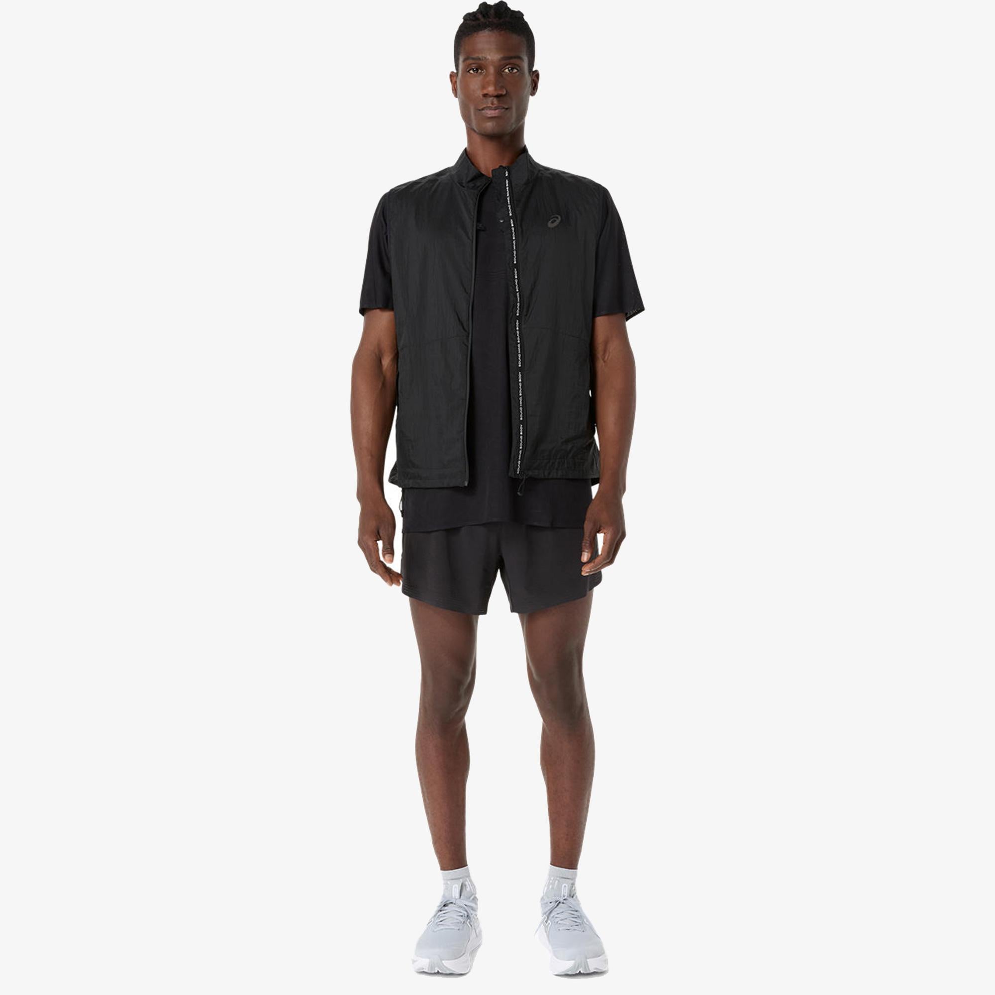 Asics Metarun Ss Top Erkek Siyah Koşu T-Shirt