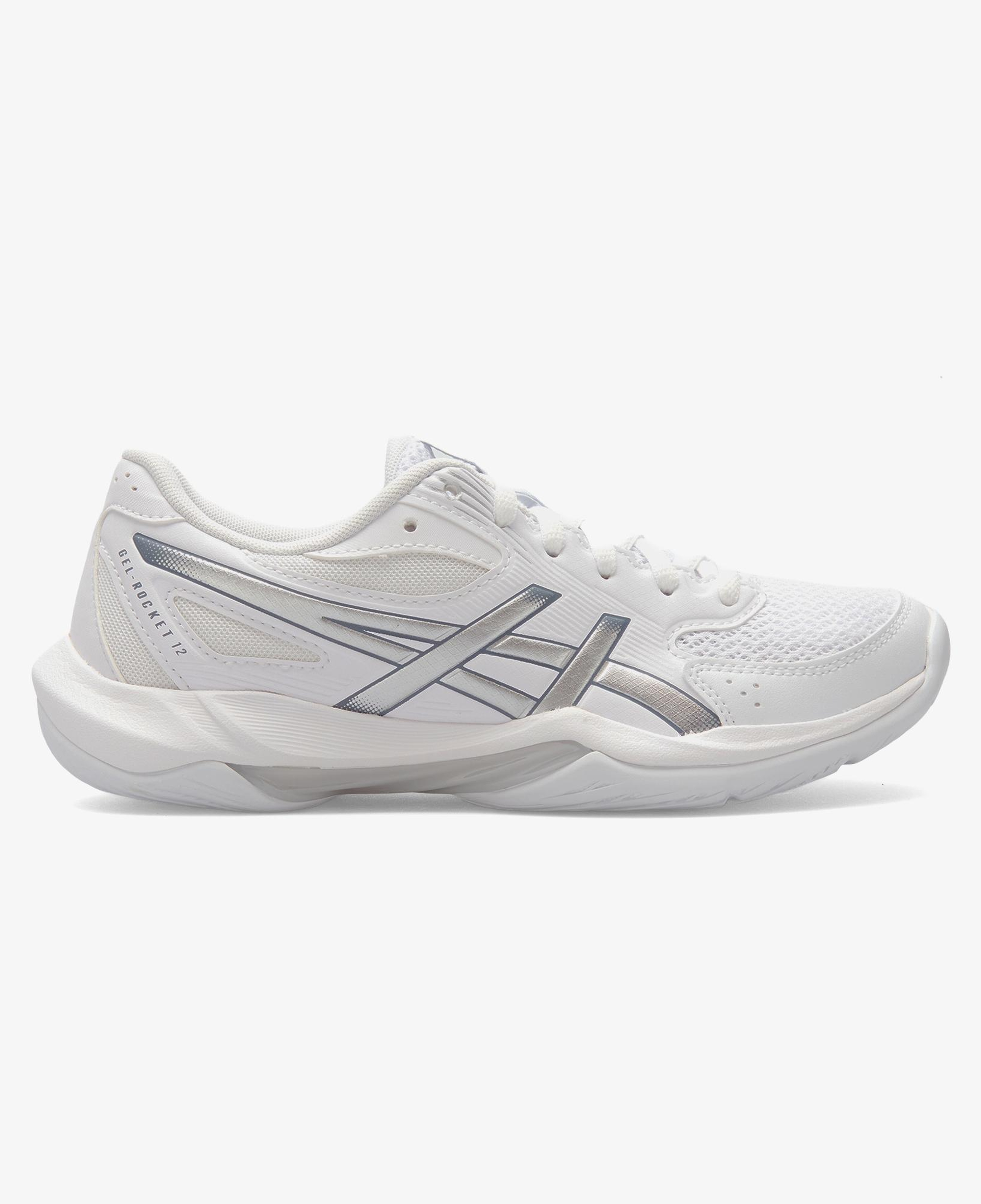 Asics Gel-Rocket 12 Kadın Beyaz Voleybol Ayakkabısı