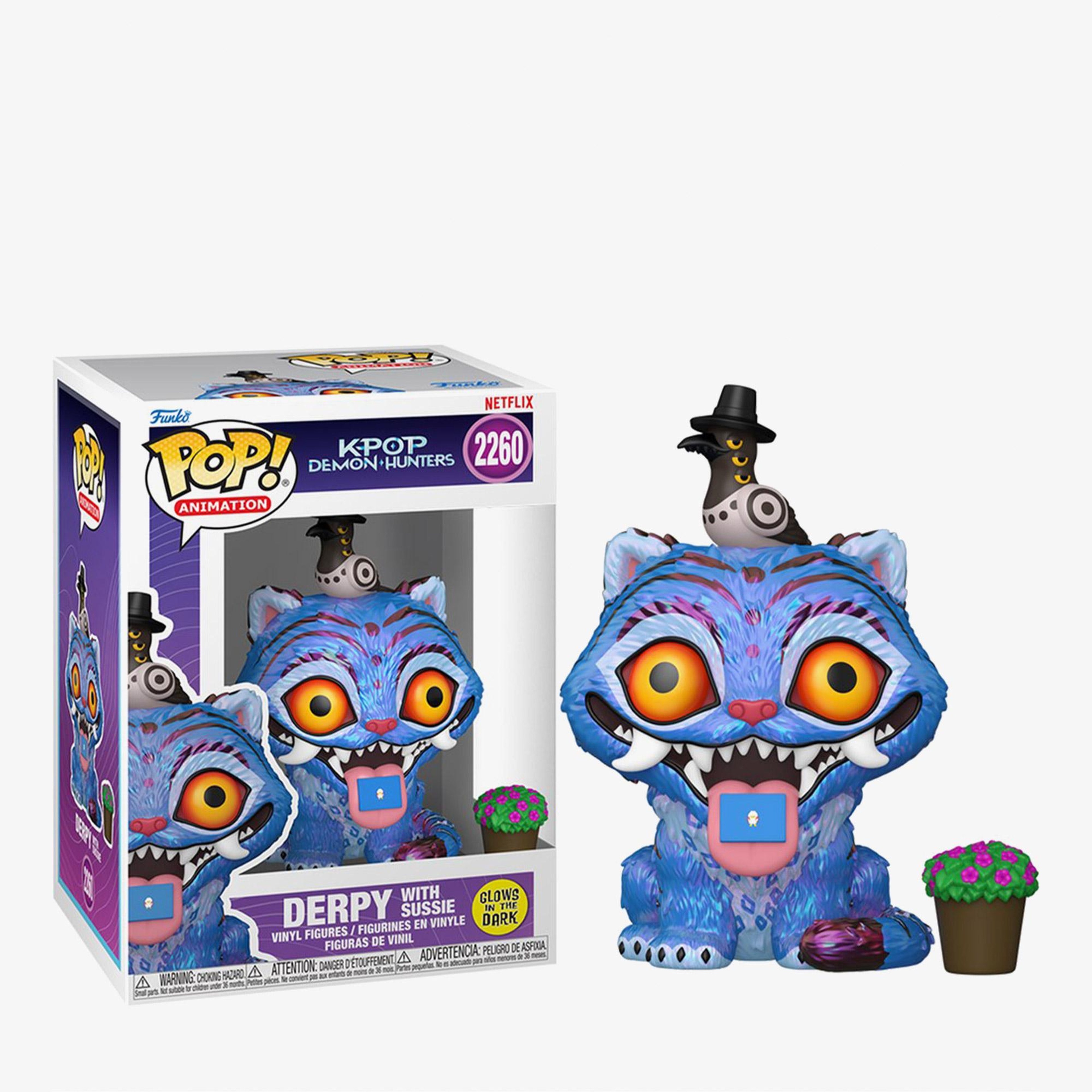 Funko Pop! Animation: KPOP Demon Hunters - Tiger with Bird Unisex Renkli Figür
