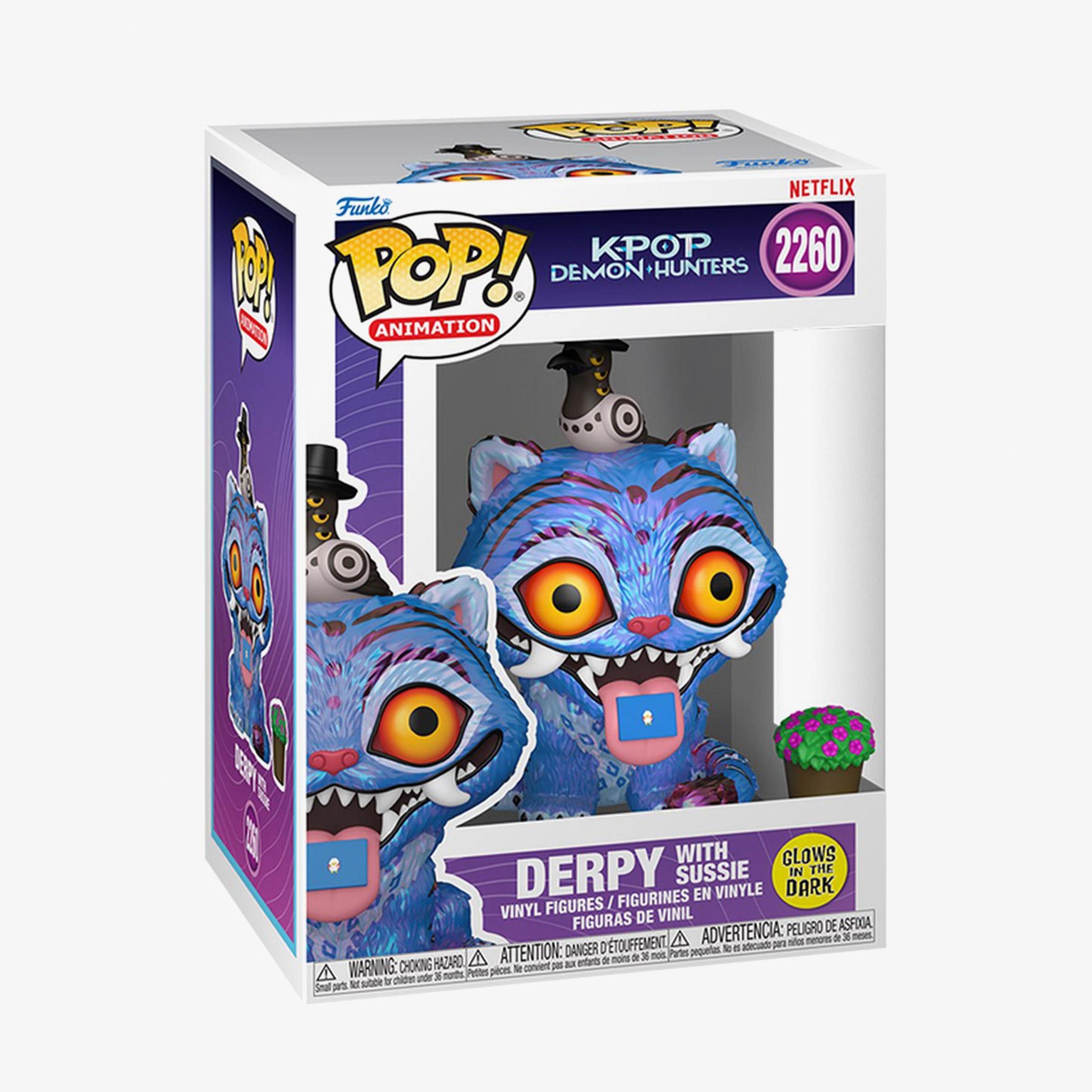 Funko Pop! Animation: KPOP Demon Hunters - Tiger with Bird Unisex Renkli Figür