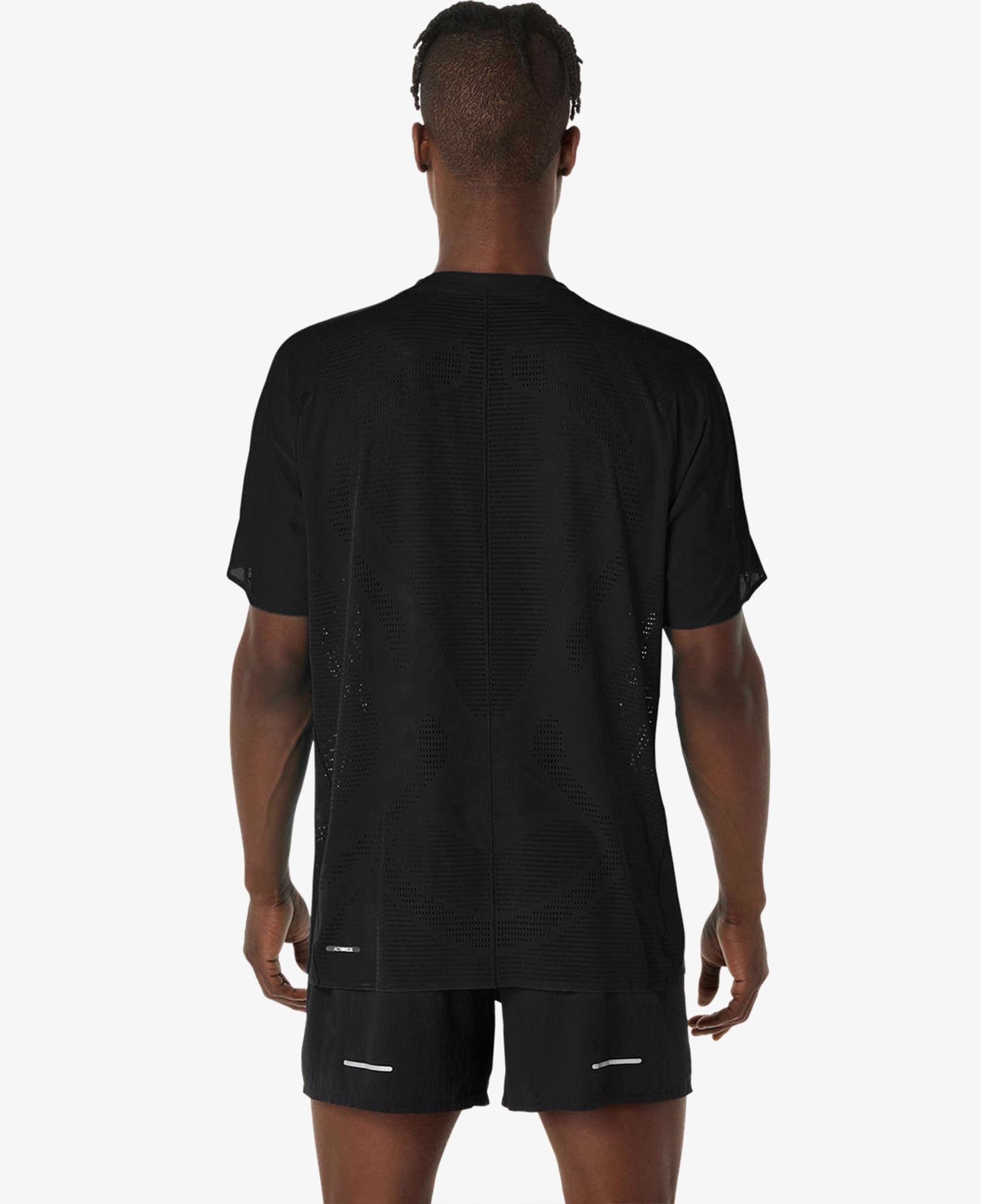 Asics Metarun Ss Top Erkek Siyah Koşu T-Shirt