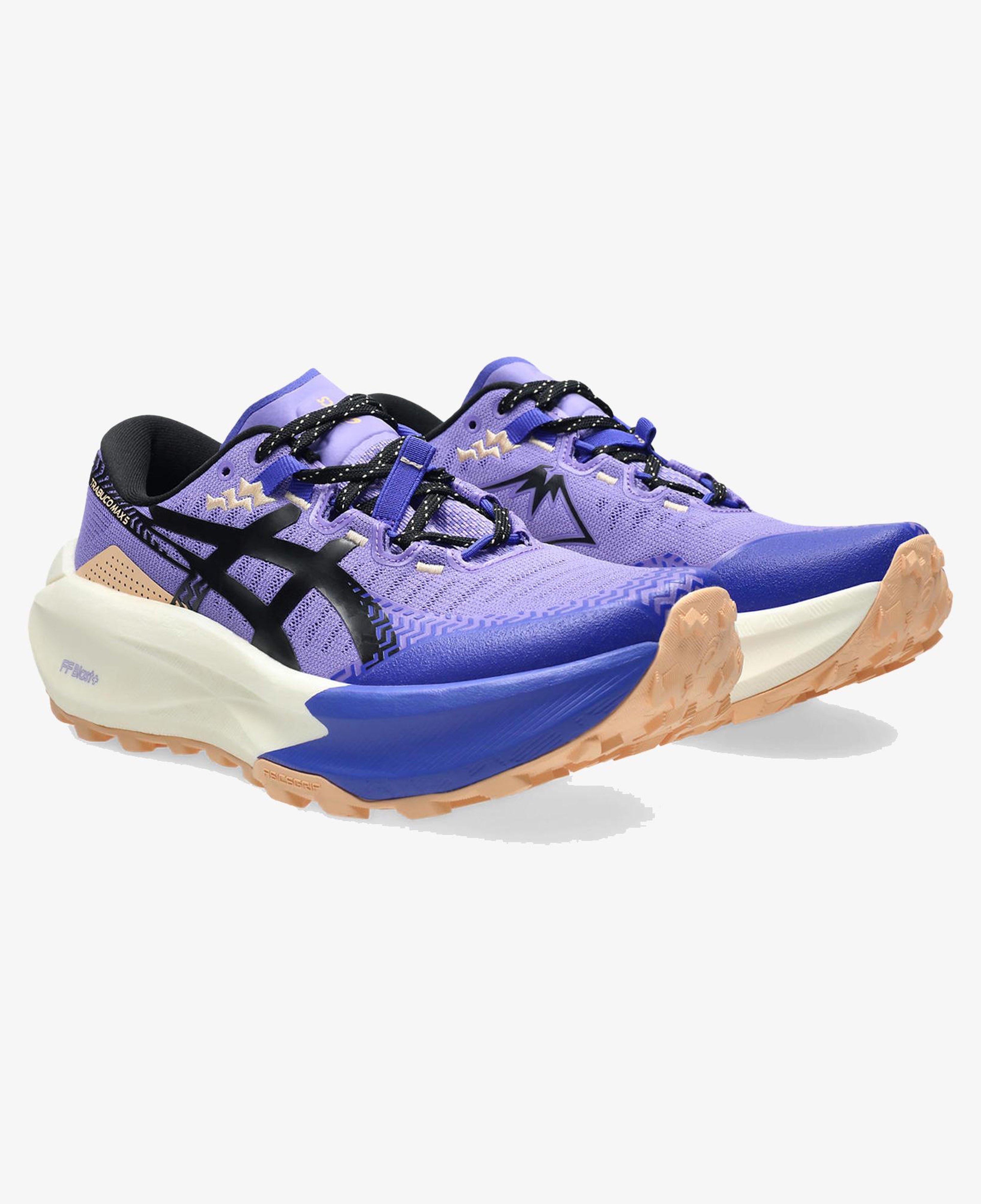 Asics Trabuco Max 5 Kadın Mavi Koşu Ayakkabısı