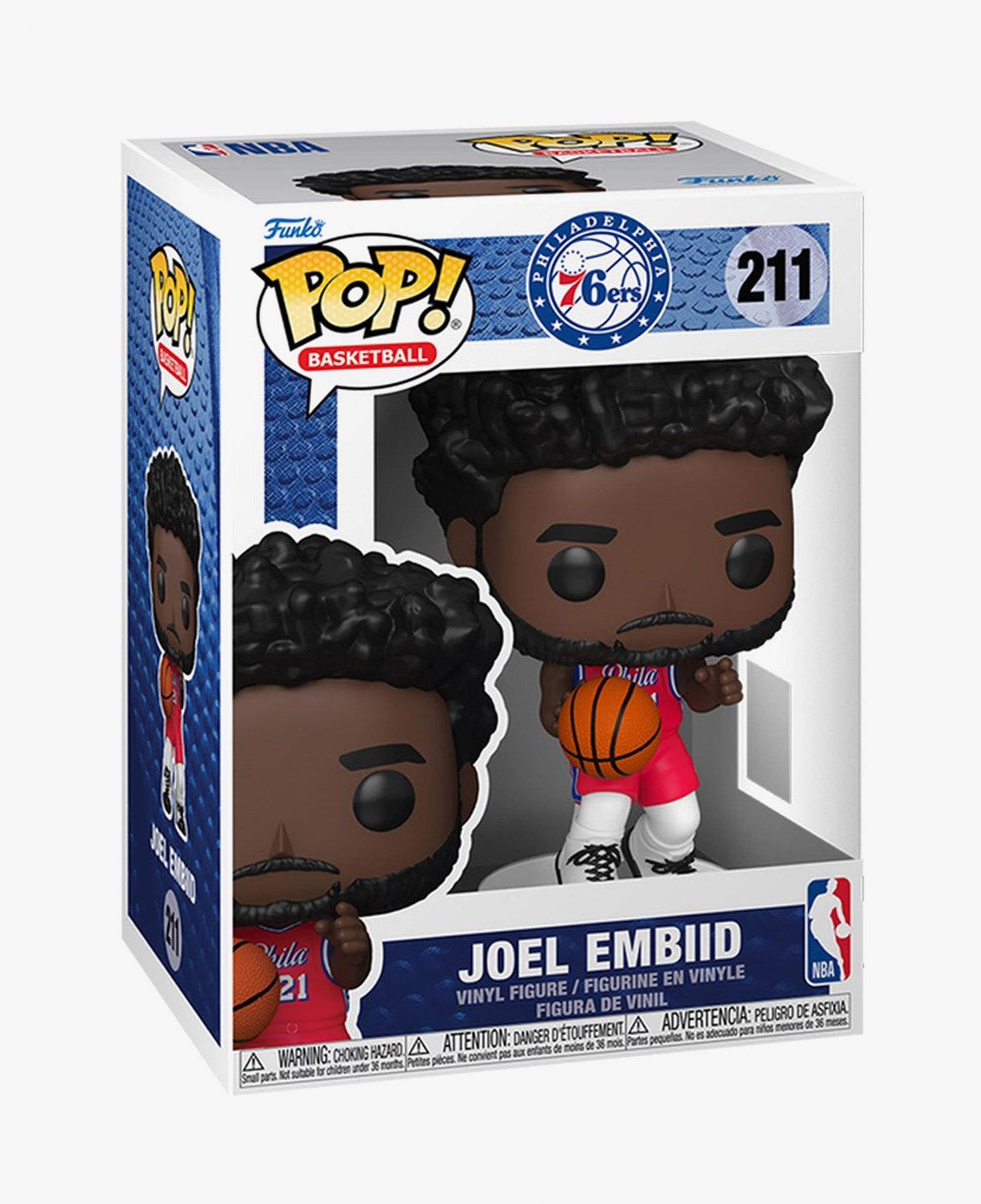 Funko Pop! Basketball: NBA 76Ers - Joel Embiid Unisex Renkli Figür