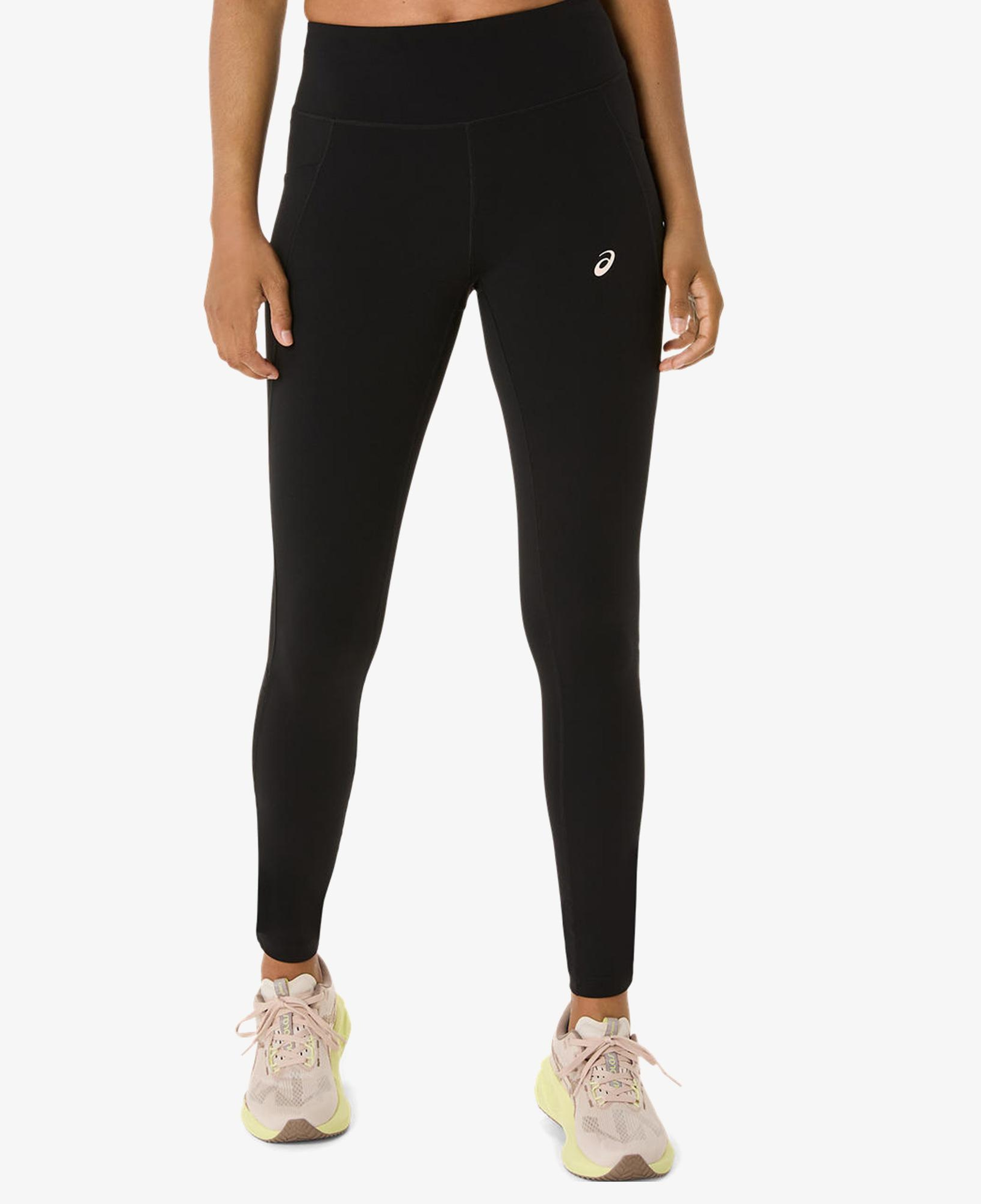 Asics Nagino Run Adjustable Kadın Siyah Koşu Tayt