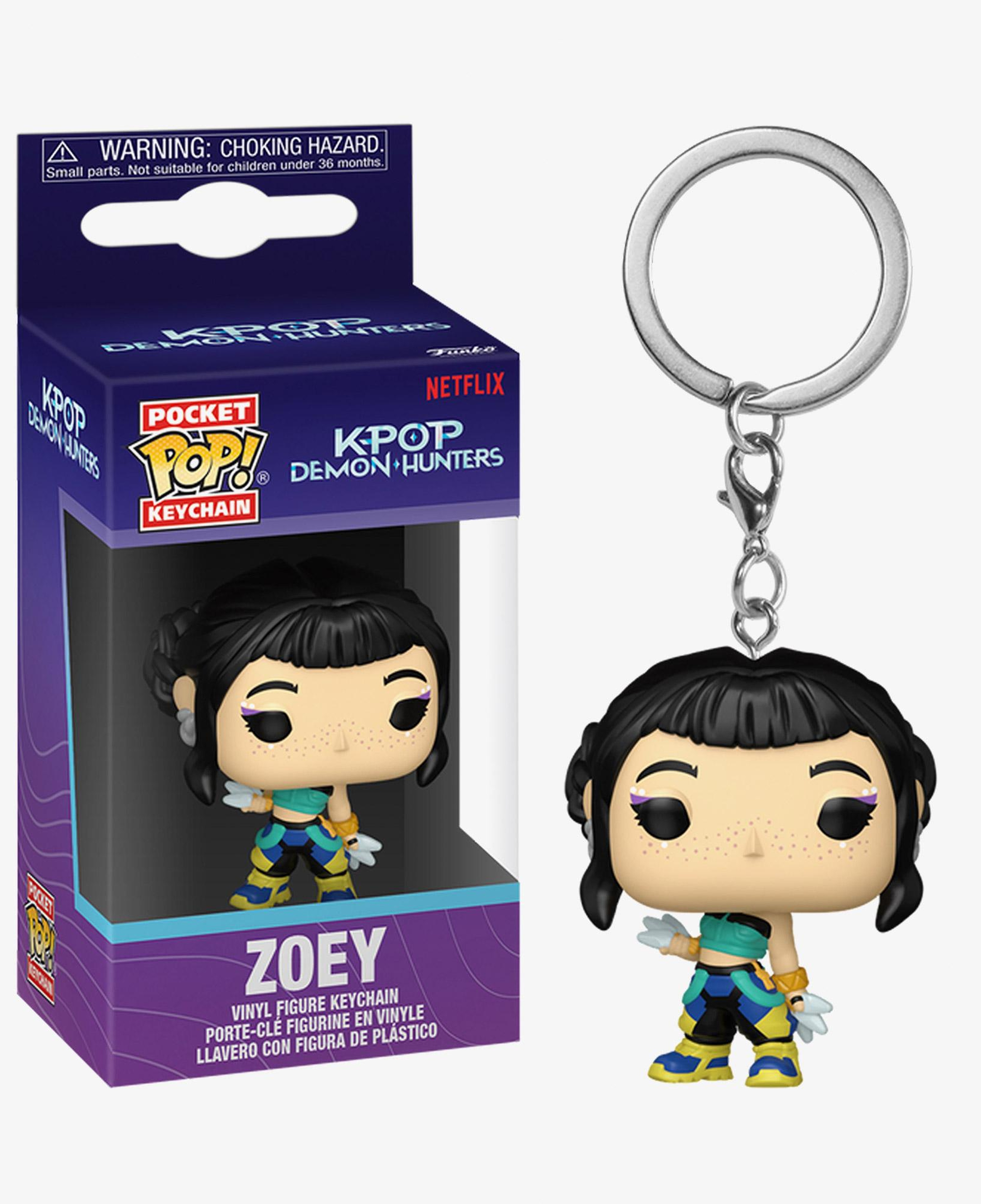 Funko Pocket Pop! Animation: Kpop Demon Hunters Zoey Unisex Renkli Figür