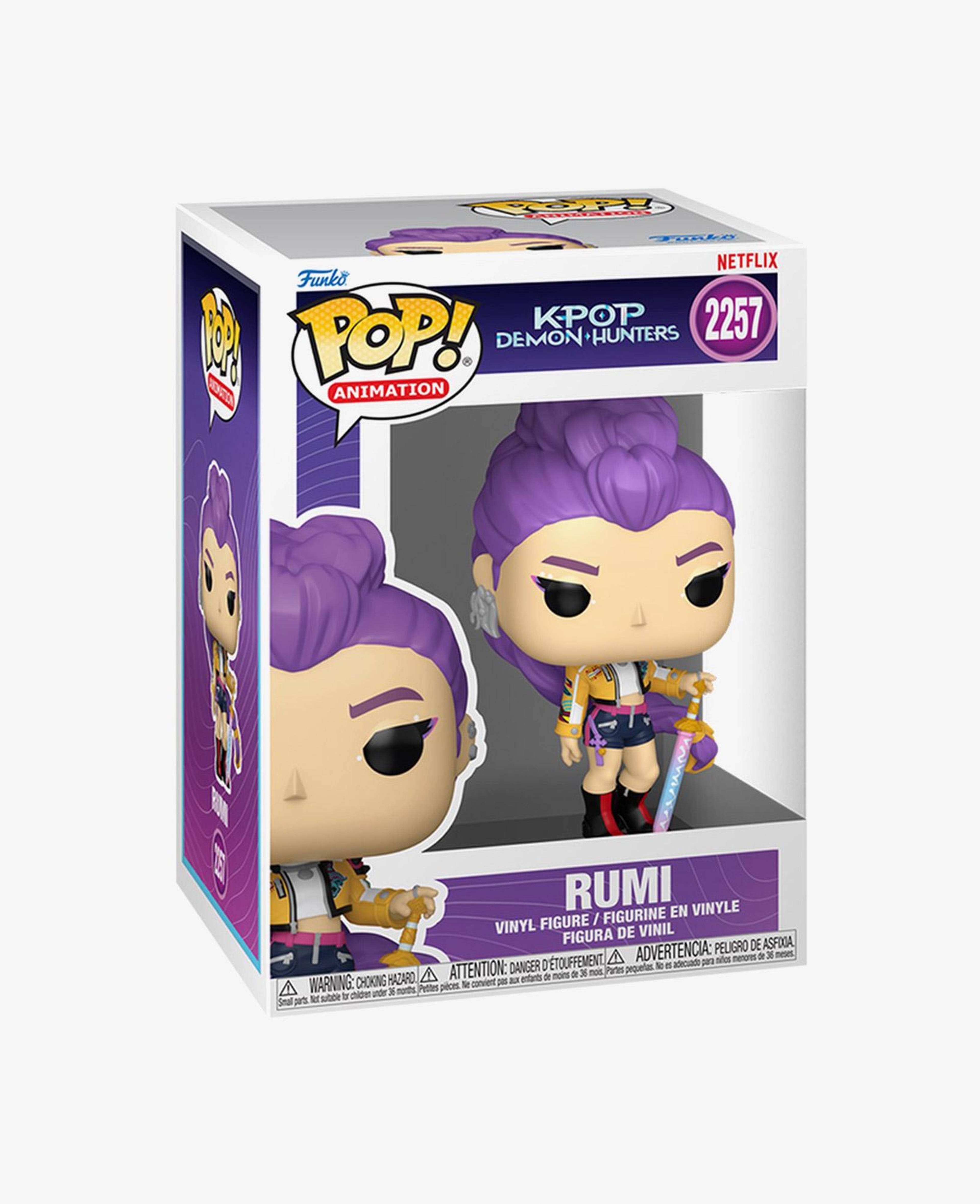 Funko Pop! Animation: KPOP Demon Hunters - Rumi Unisex Renkli Figür