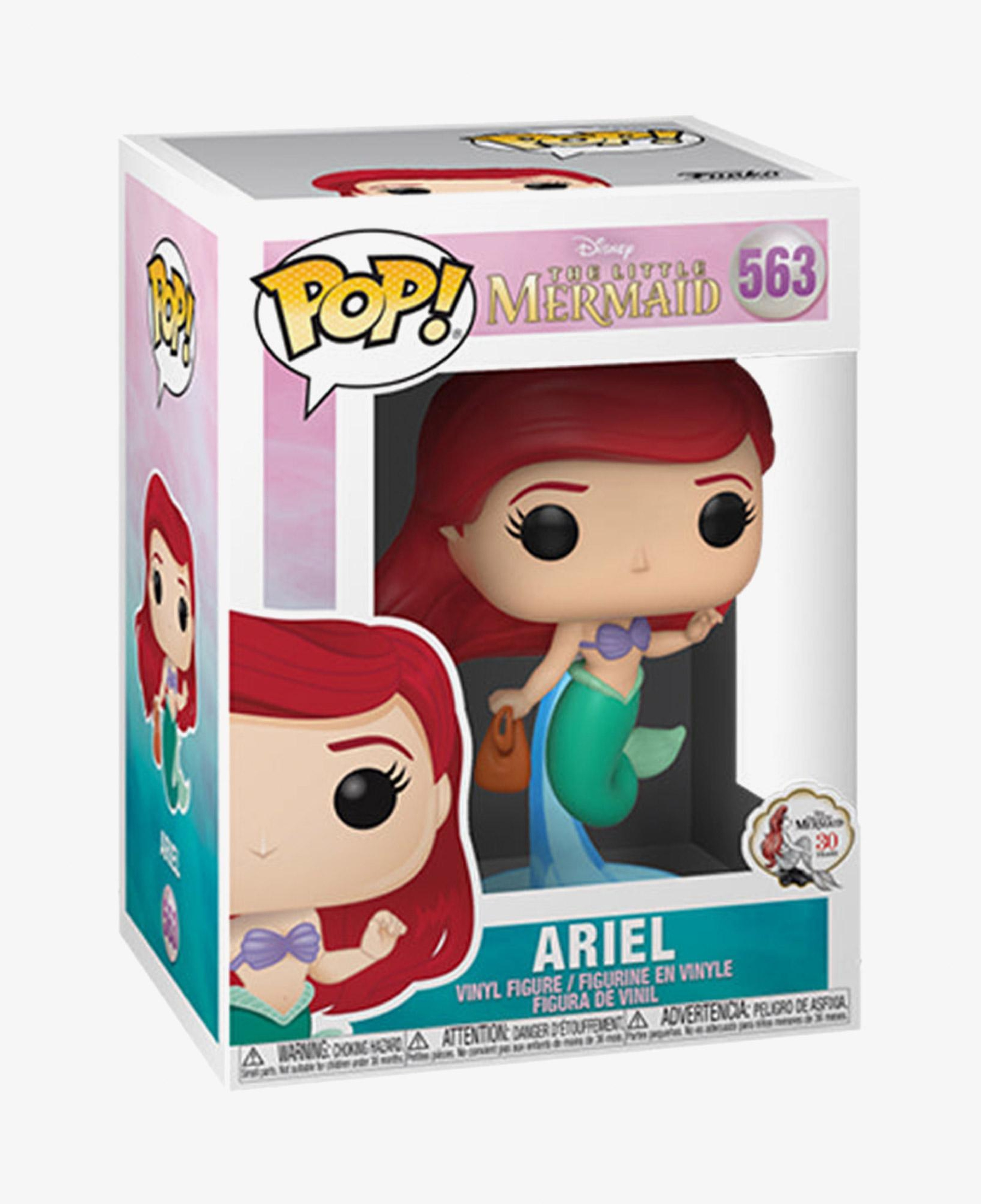 Funko Pop! Disney: Little Mermaid - Ariel w/bag Unisex Renkli Figür