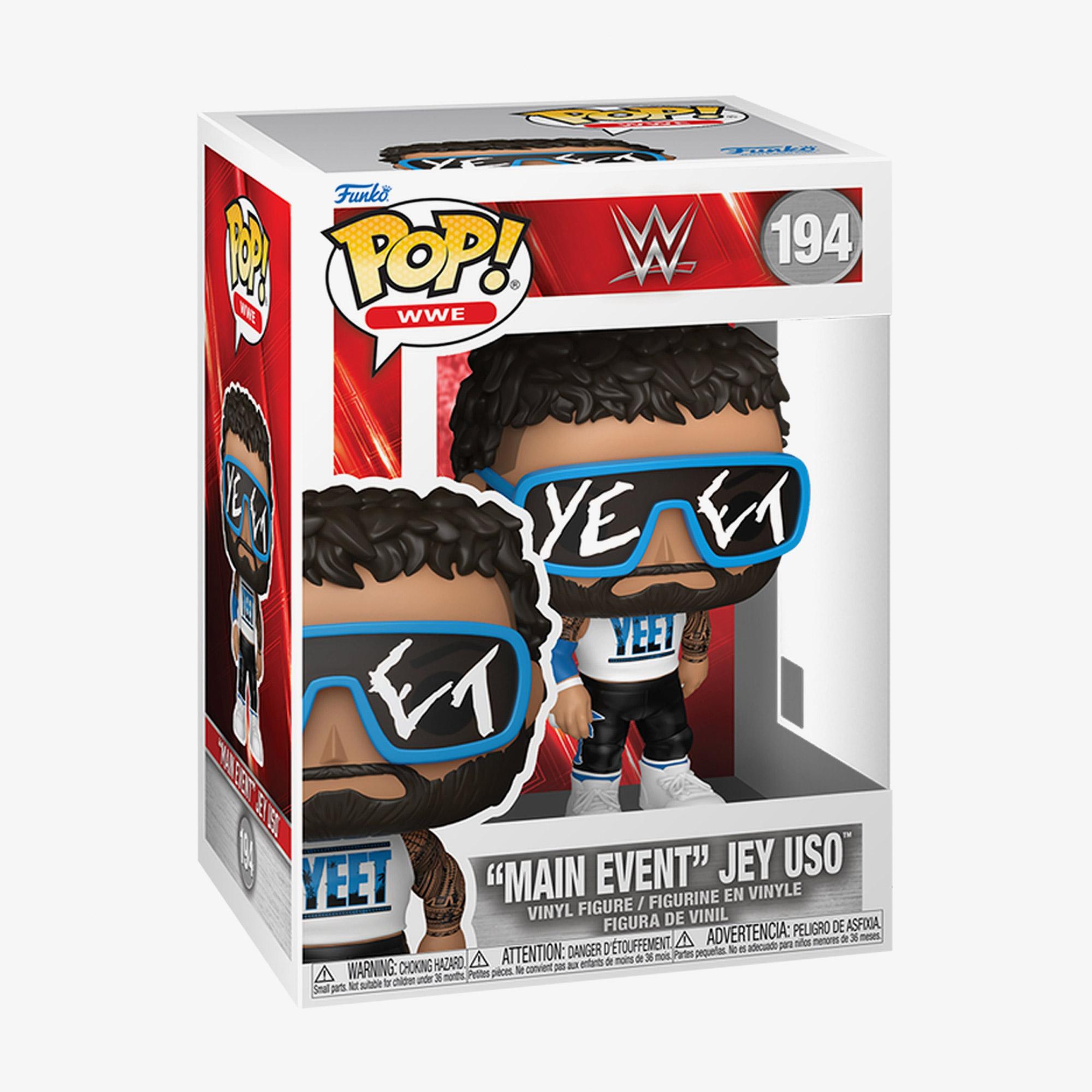 Funko Pop! WWE: WWE S29 - Jey Uso Unisex Renkli Figür