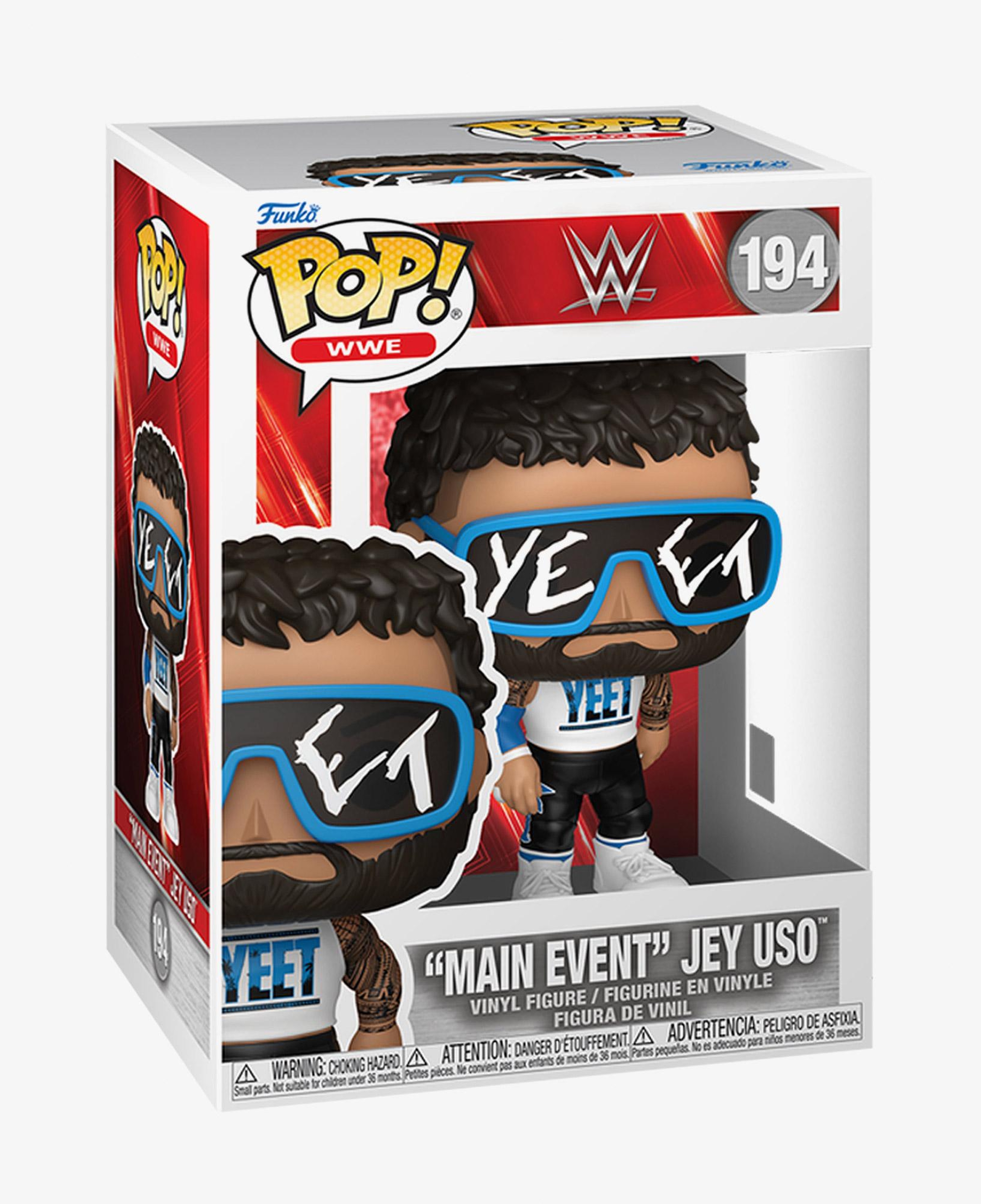 Funko Pop! WWE: WWE S29 - Jey Uso Unisex Renkli Figür