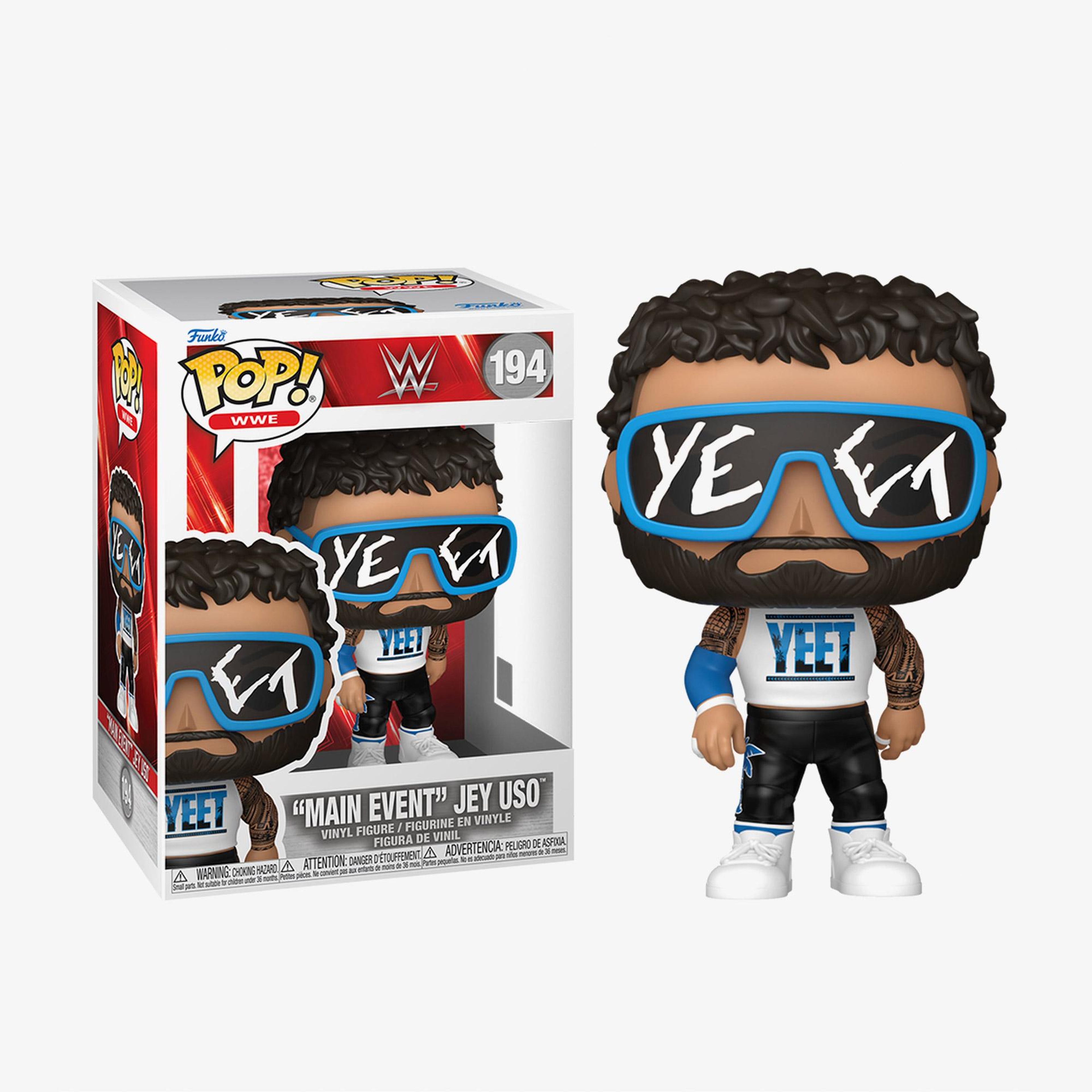 Funko Pop! WWE: WWE S29 - Jey Uso Unisex Renkli Figür