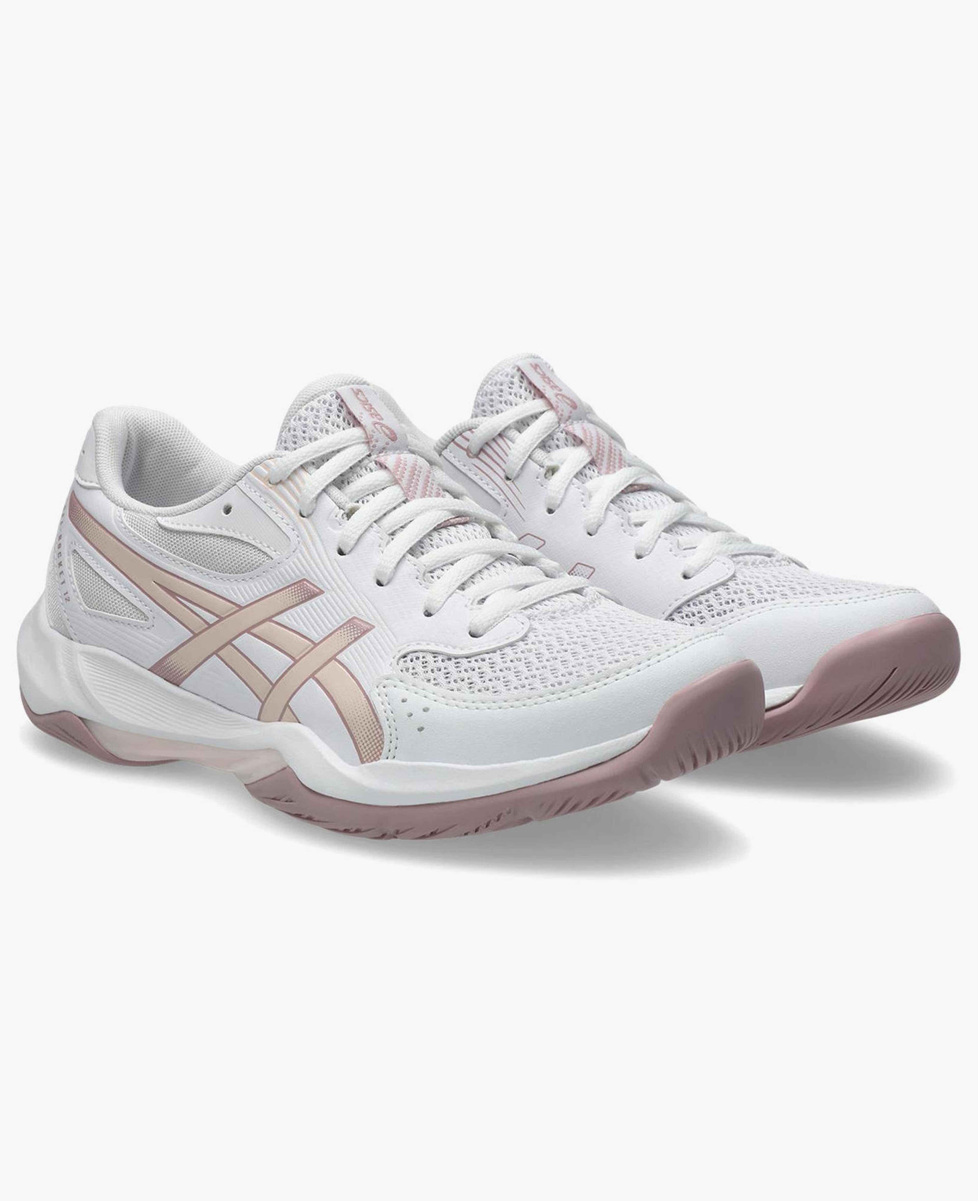 Asics Gel-Rocket 12 Kadın Beyaz Voleybol Ayakkabısı