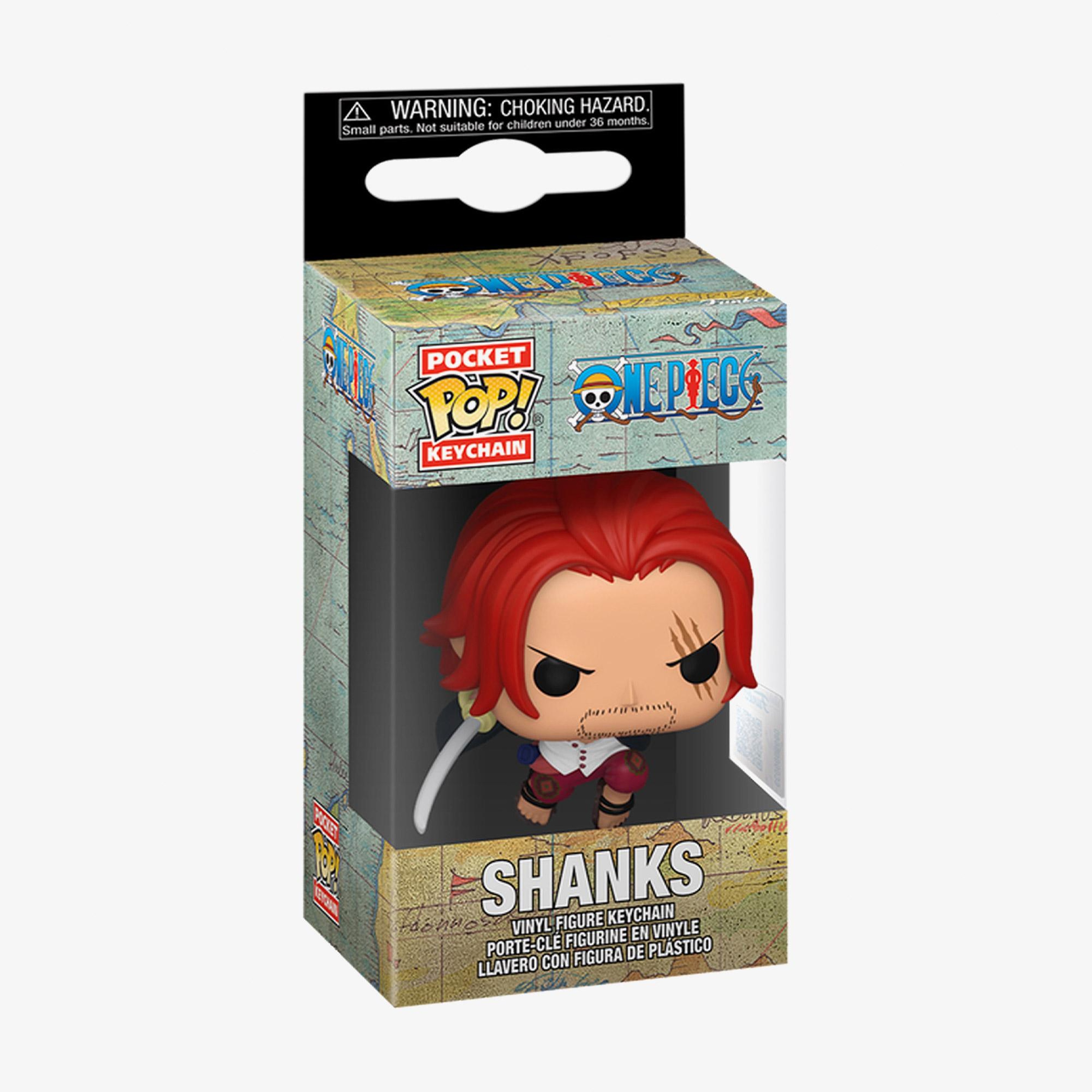 Funko Pocket Pop! Animation: One Piece - Shanks Unisex Renkli Figür