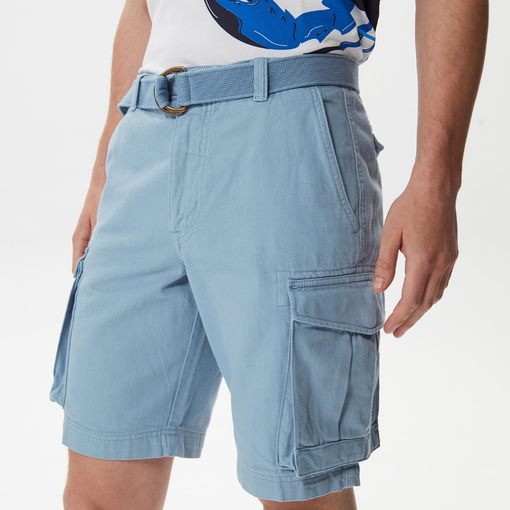 Nautica Erkek Mavi Bermuda Şort