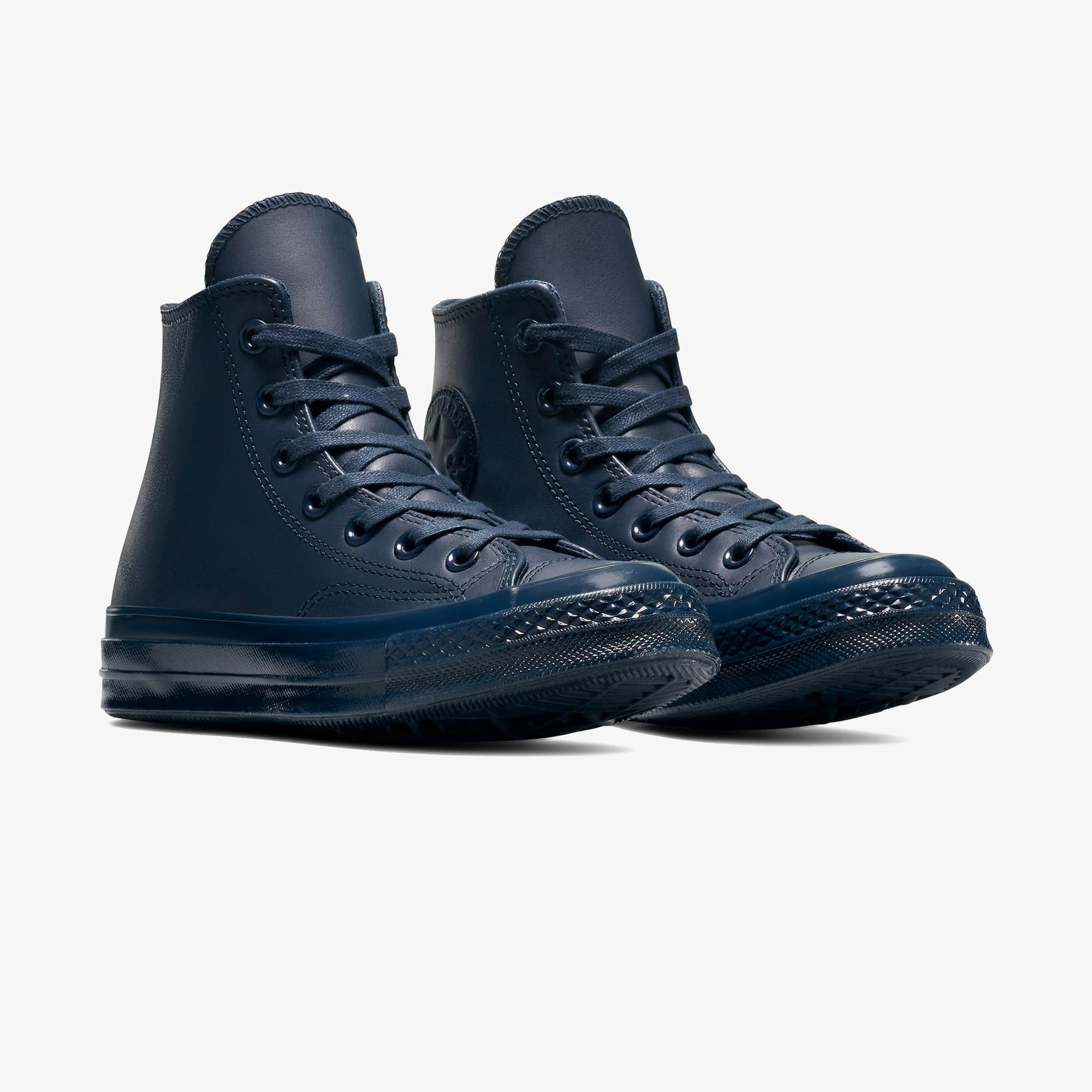 Converse Chuck 70 Leather Unisex Lacivert Sneaker