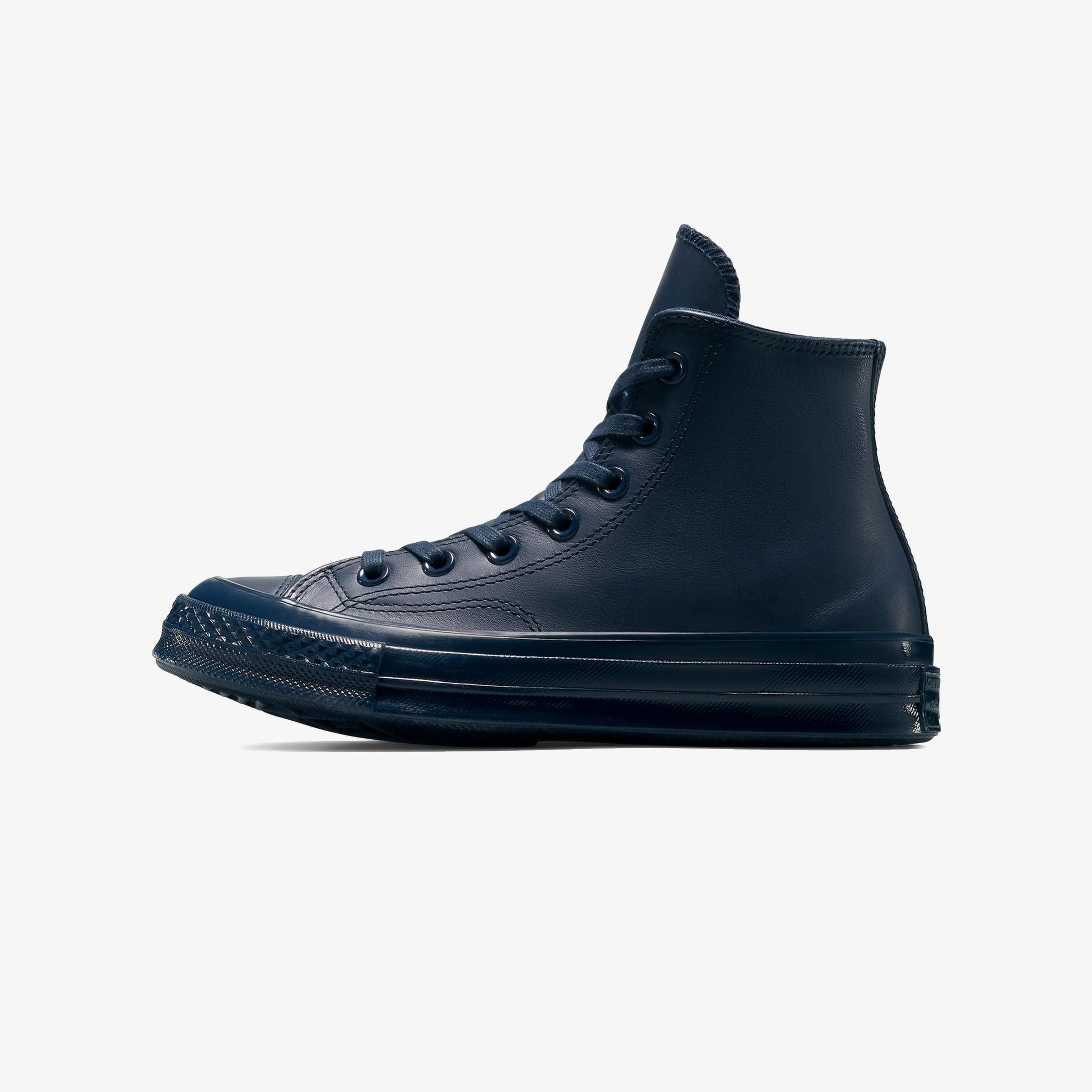 Converse Chuck 70 Leather Unisex Lacivert Sneaker