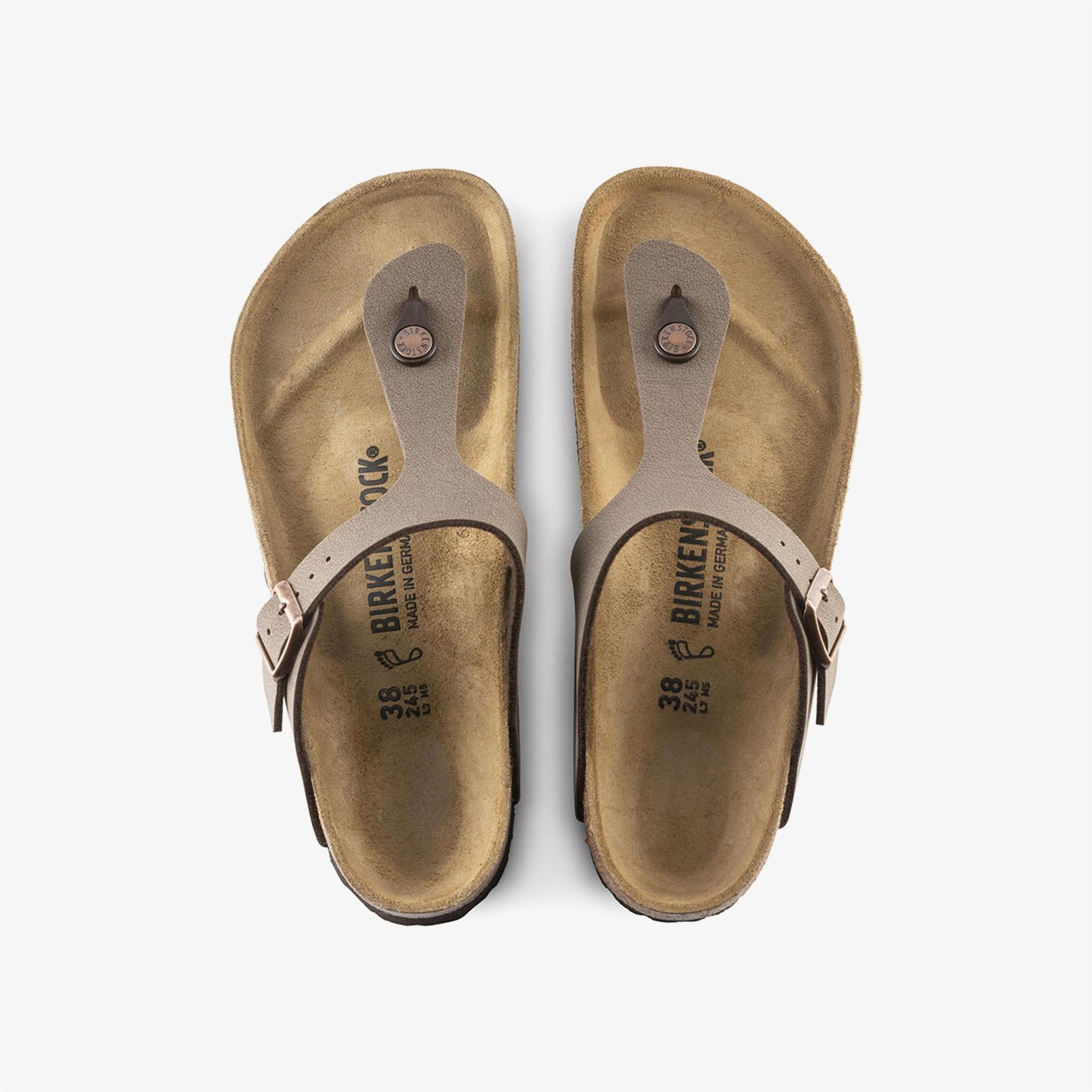 Birkenstock Gizeh Parmak Arasi Unisex Kahverengi Terlik
