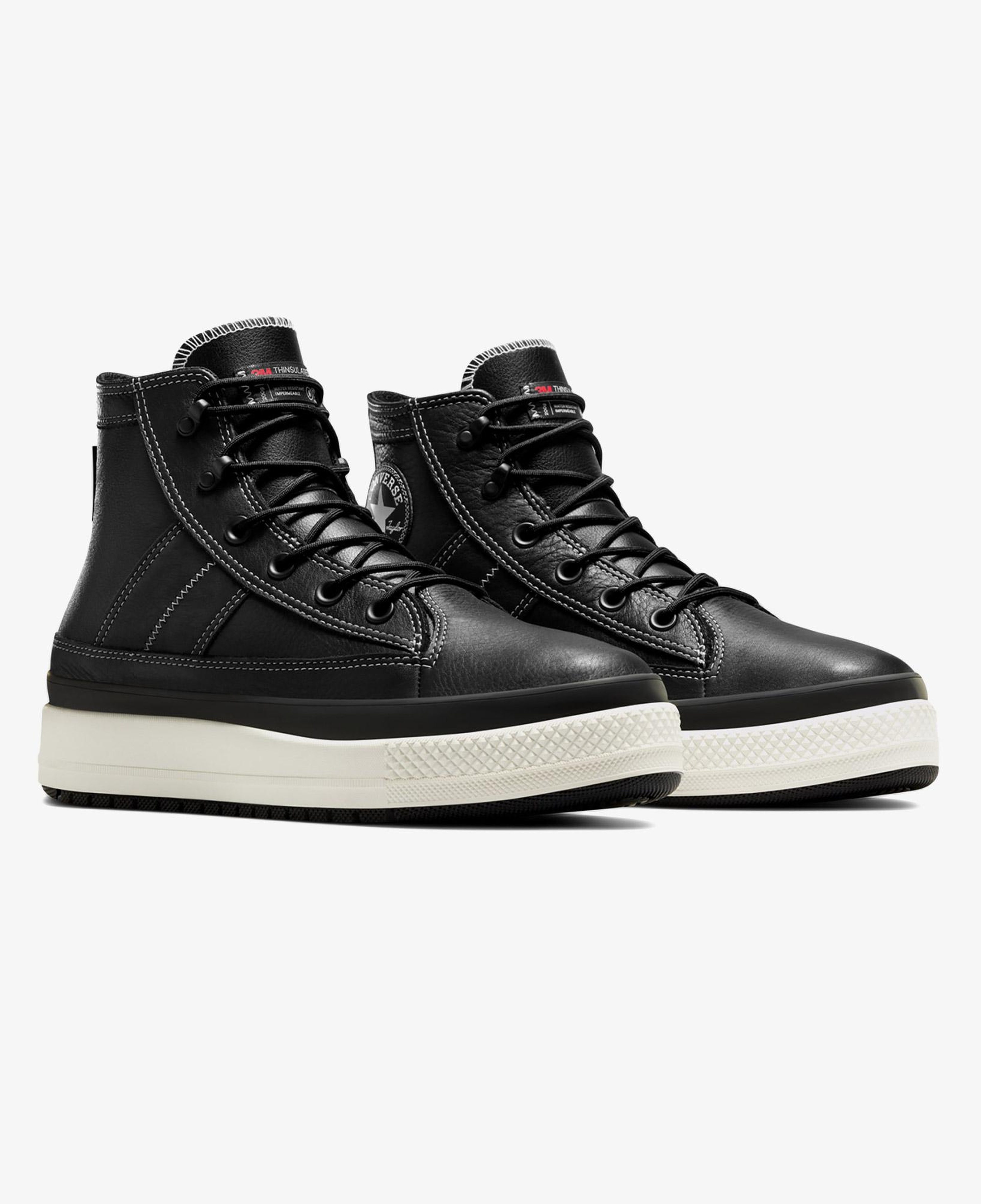 Converse Chuck Taylor All Star Equip Unisex Siyah Deri Bot