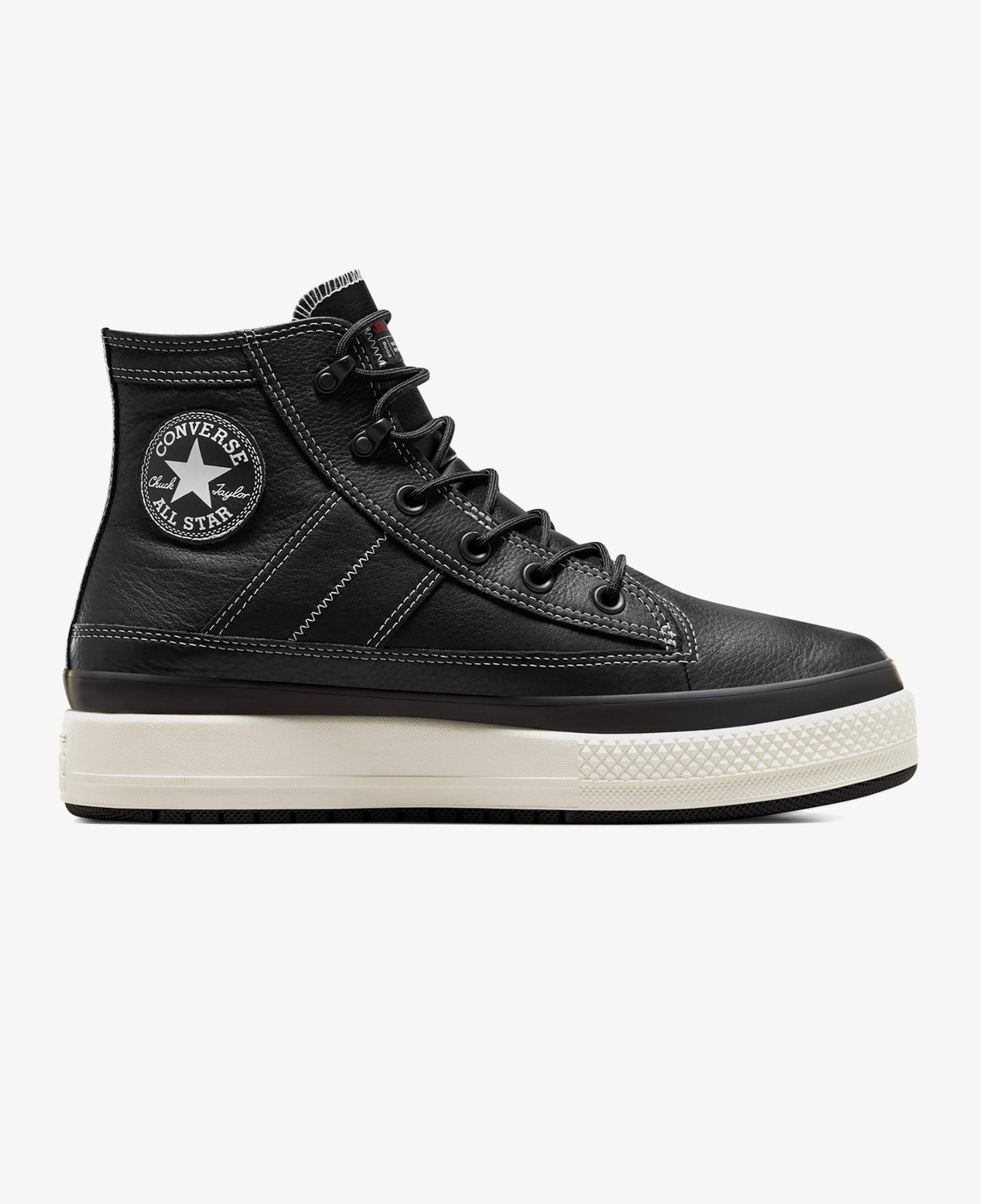Converse Chuck Taylor All Star Equip Unisex Siyah Deri Bot